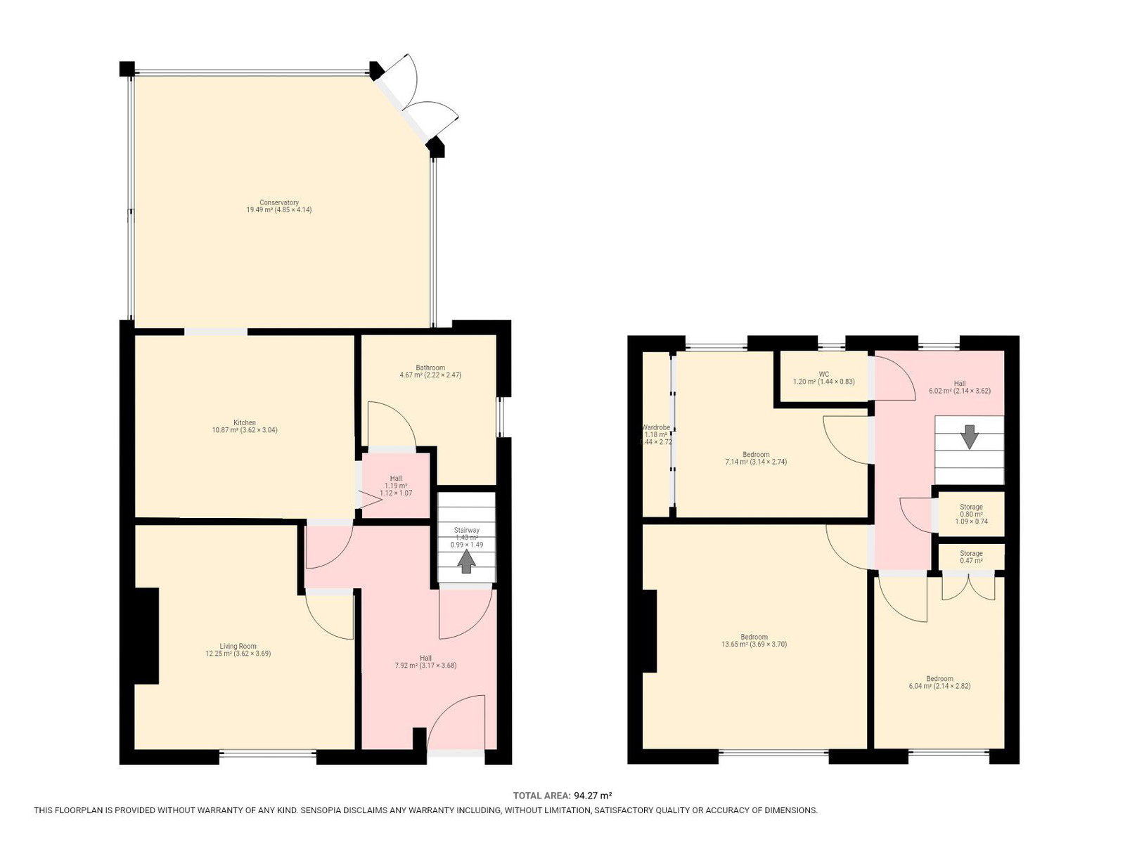131, Cheadle Road, Leek floorplan