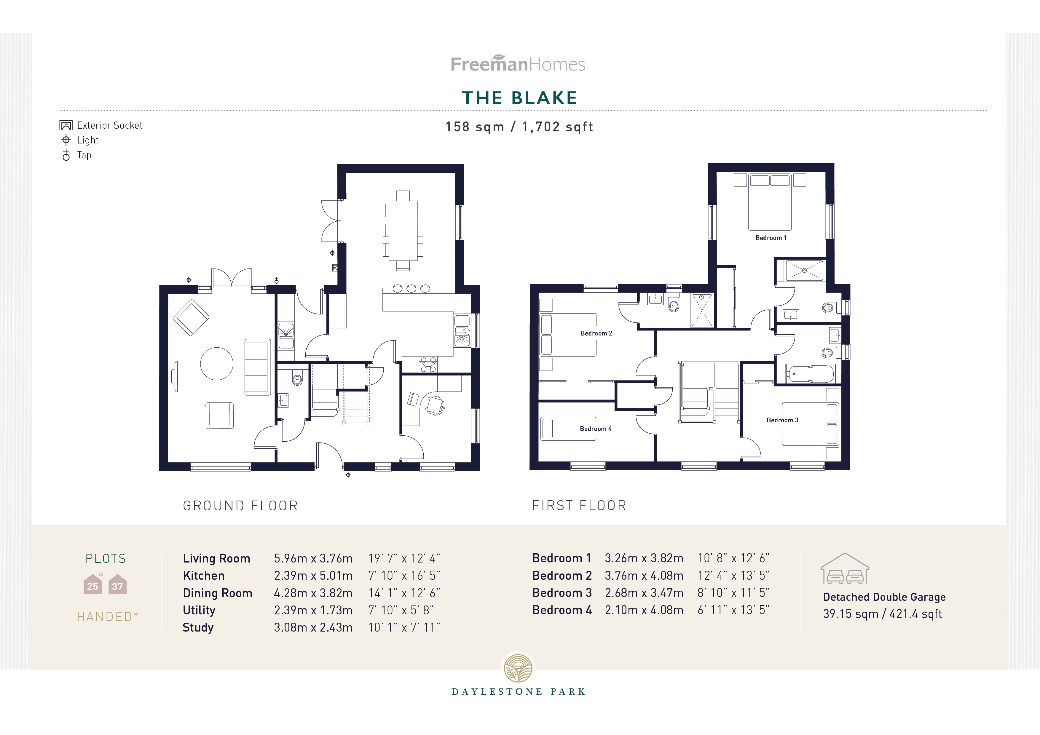 16, St. Margarets Drive, Tewkesbury floorplan