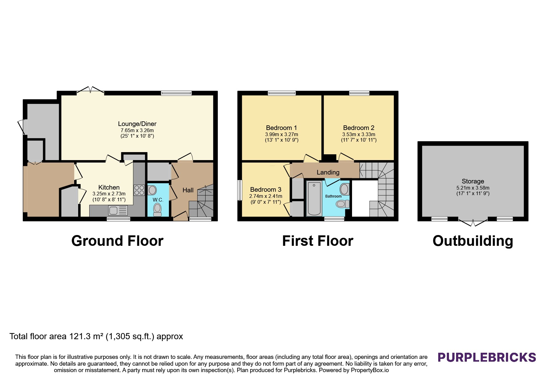 1, Watery Lane, St. Albans floorplan