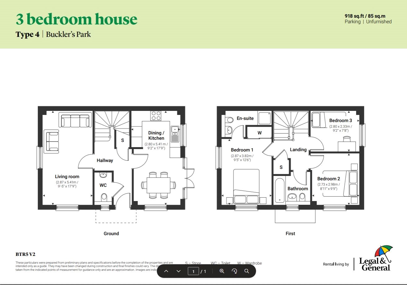 1, Wilks Road, Berkshire floorplan