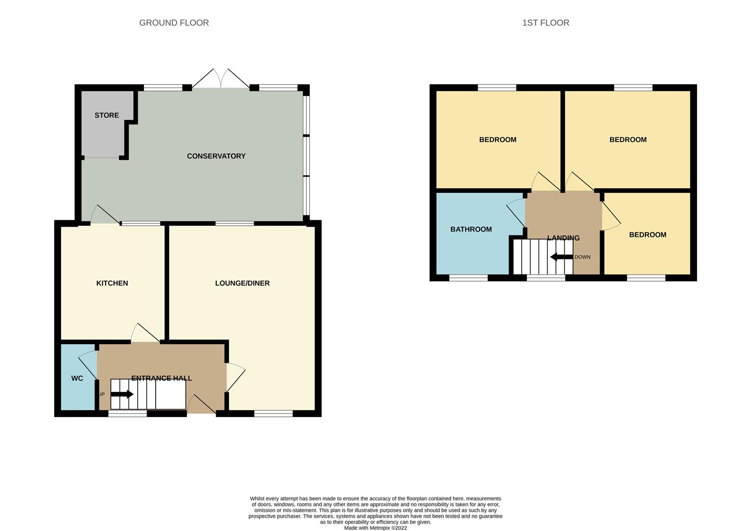 92, Beaumont Road, Leicestershire floorplan
