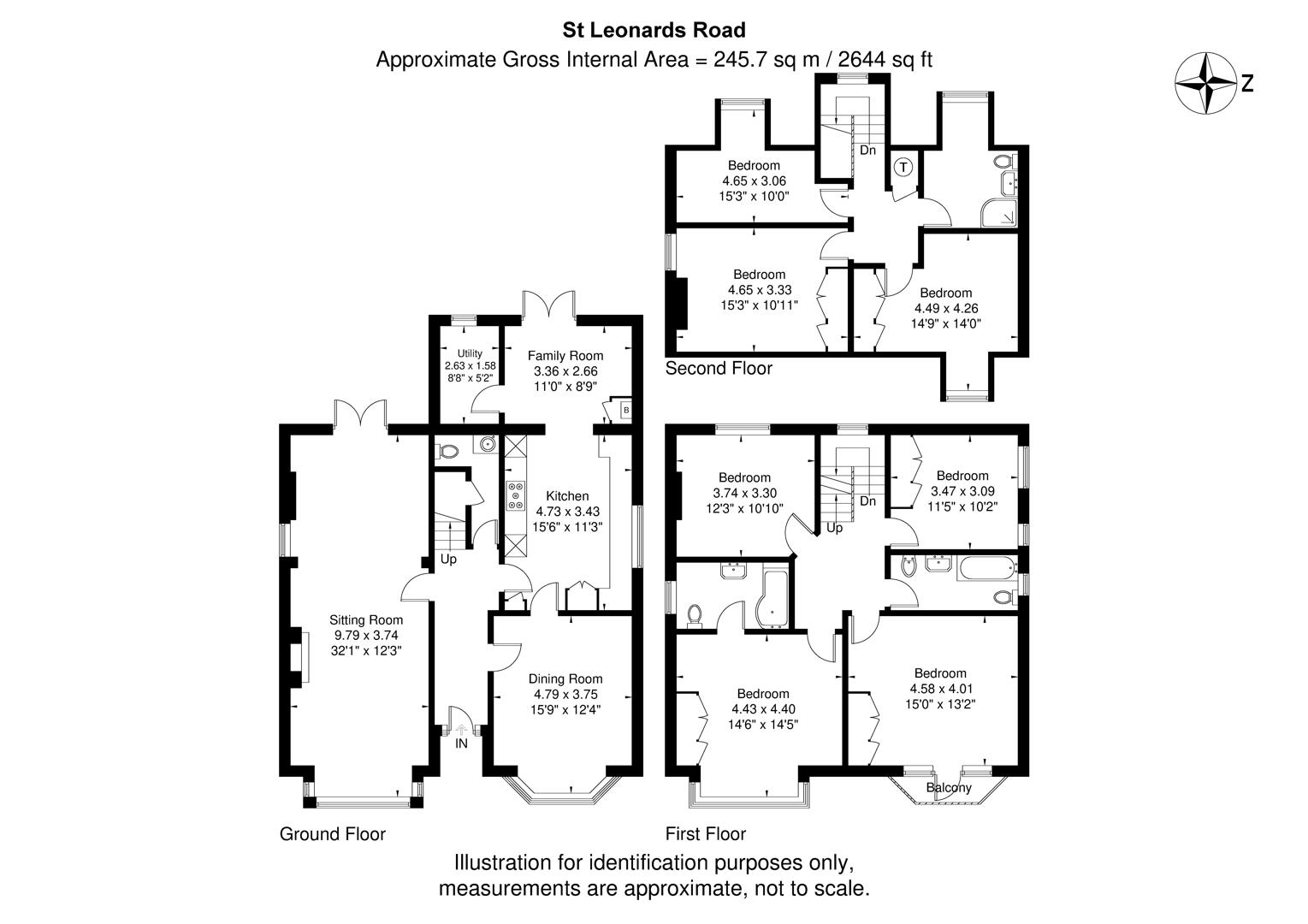 100, St. Leonards Road, Windsor floorplan
