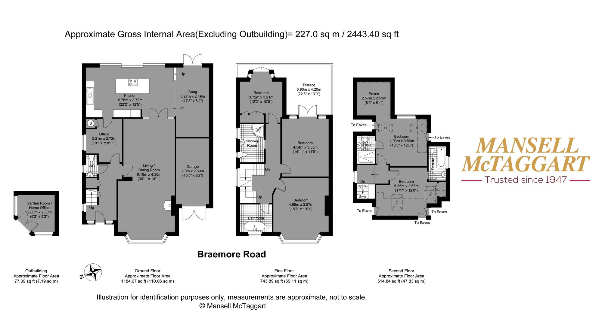 59 Braemore Road, Hove floorplan