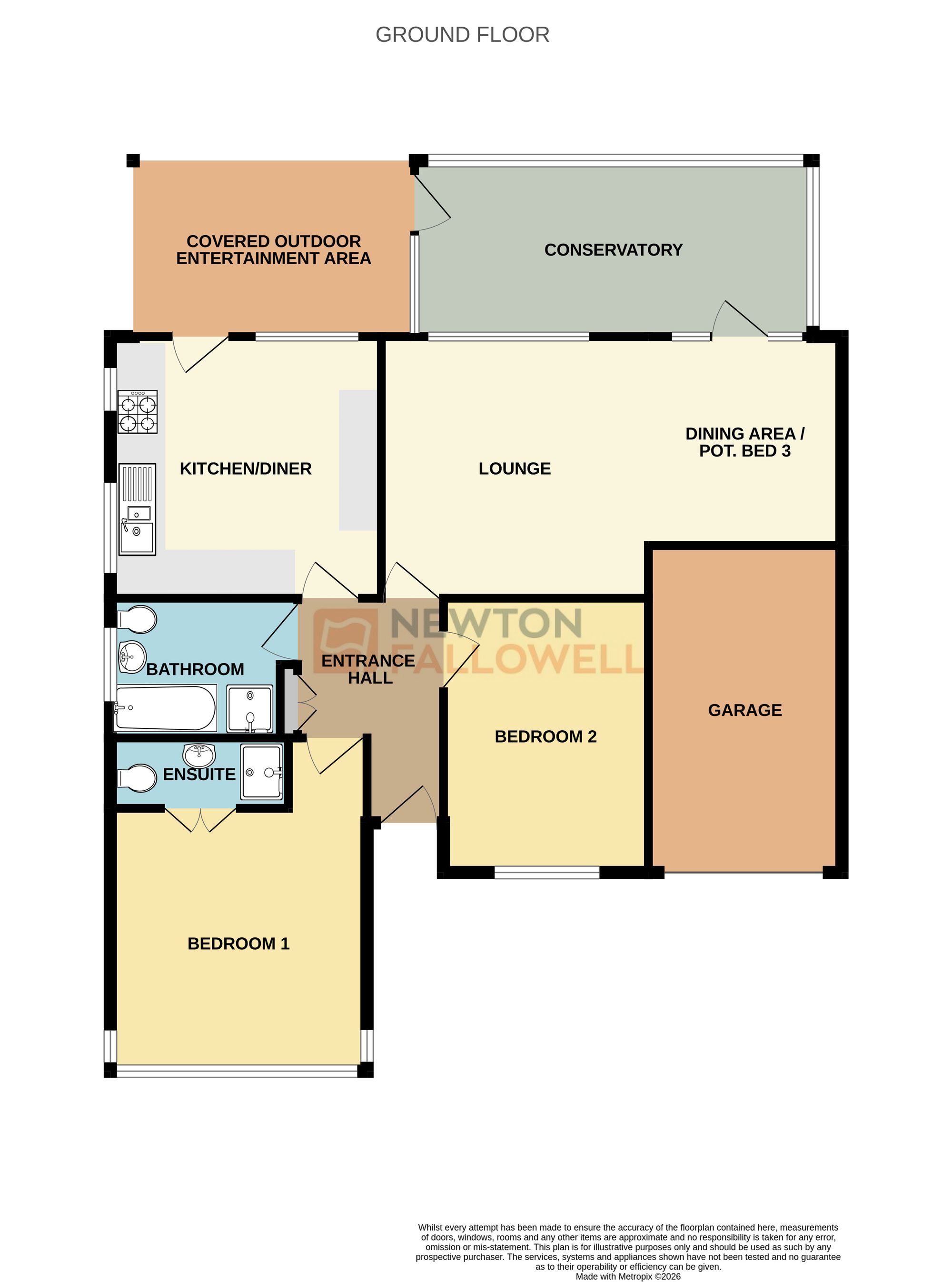 12 Granby Drive, Newark floorplan