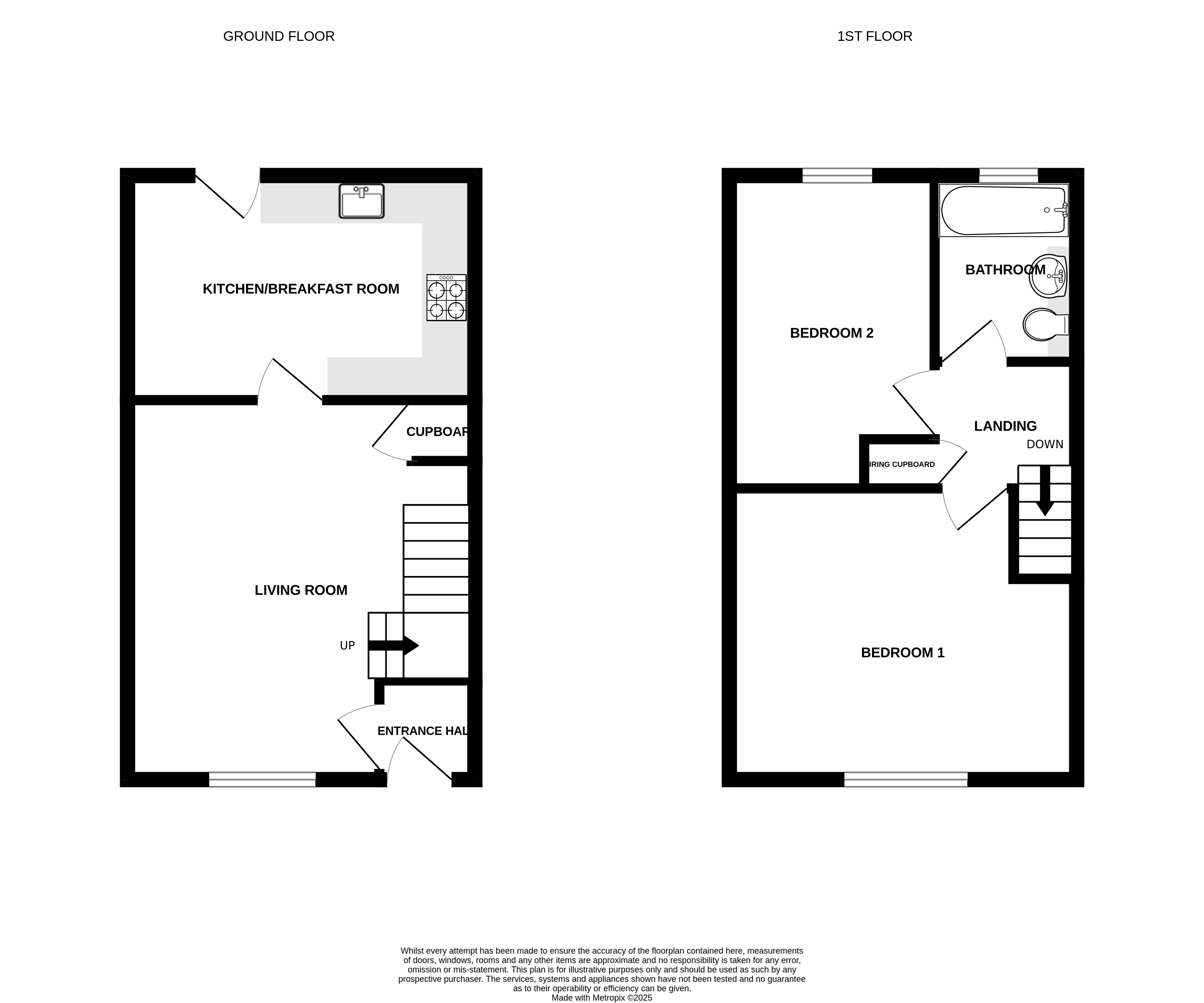 18, Suffolk Close, Bedworth floorplan