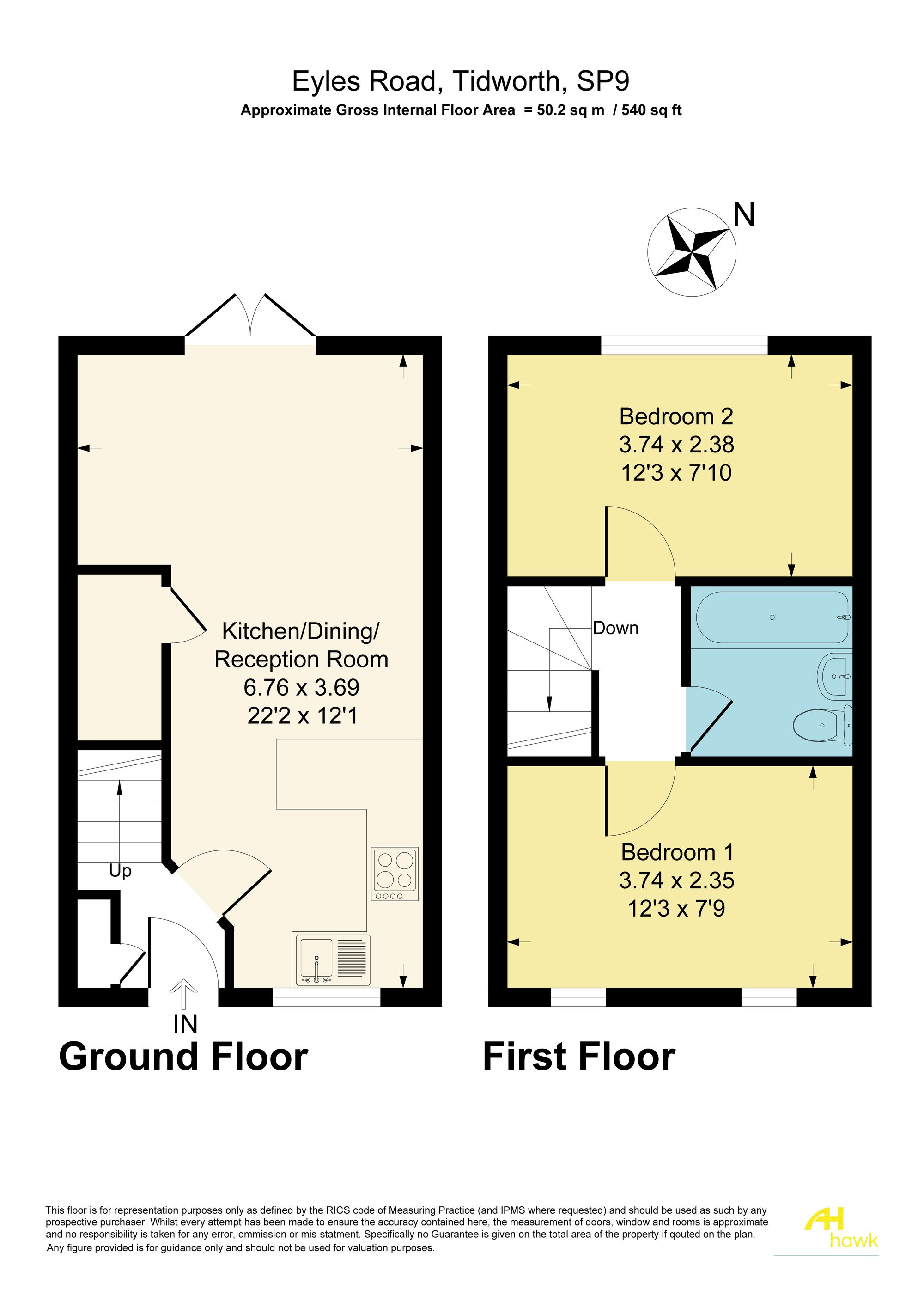 3 Eyles Road, Tidworth floorplan