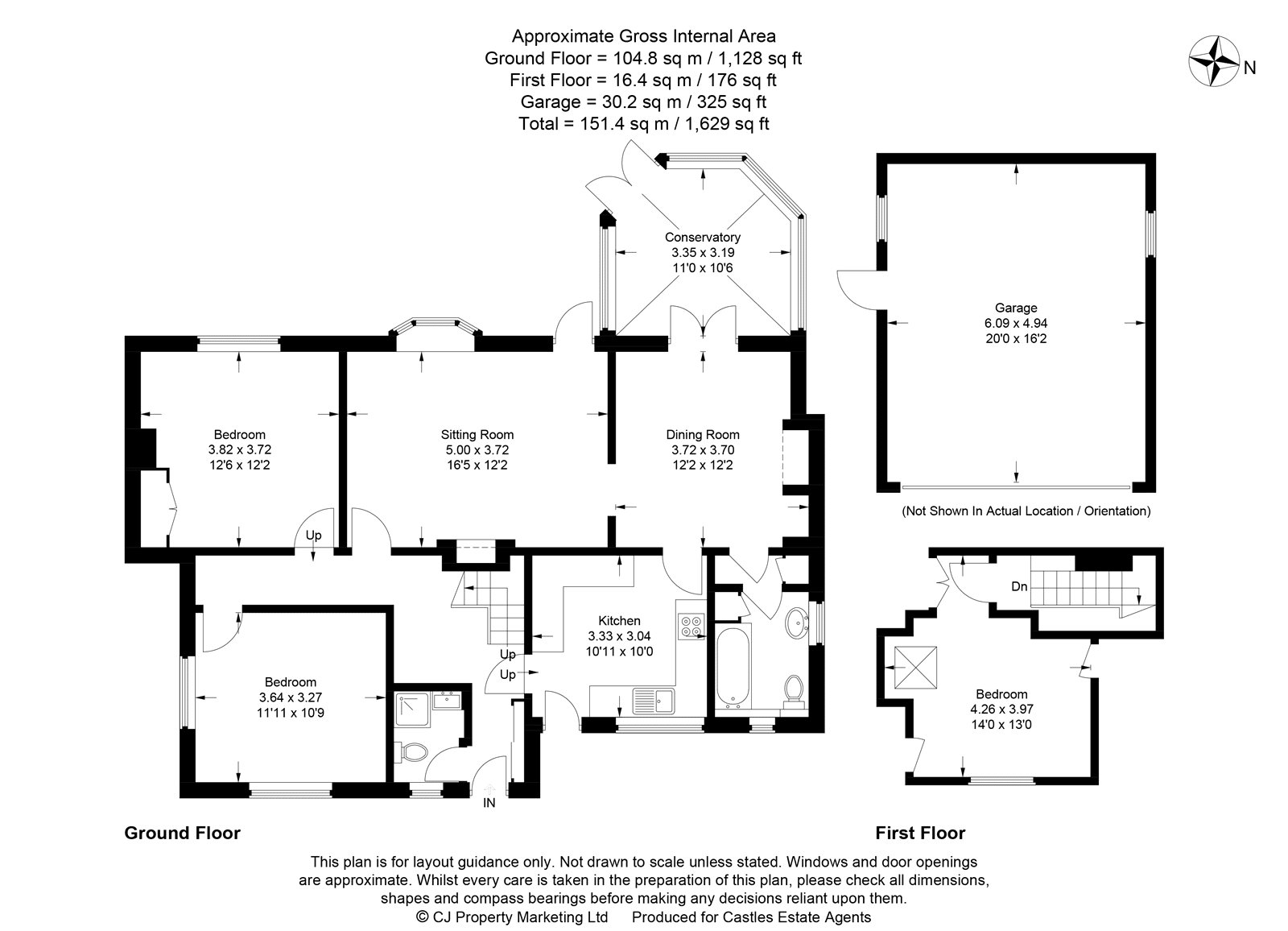 Swing Gate Lane, Berkhamsted, Hertfordshire HP4, 3 bedroom bungalow for