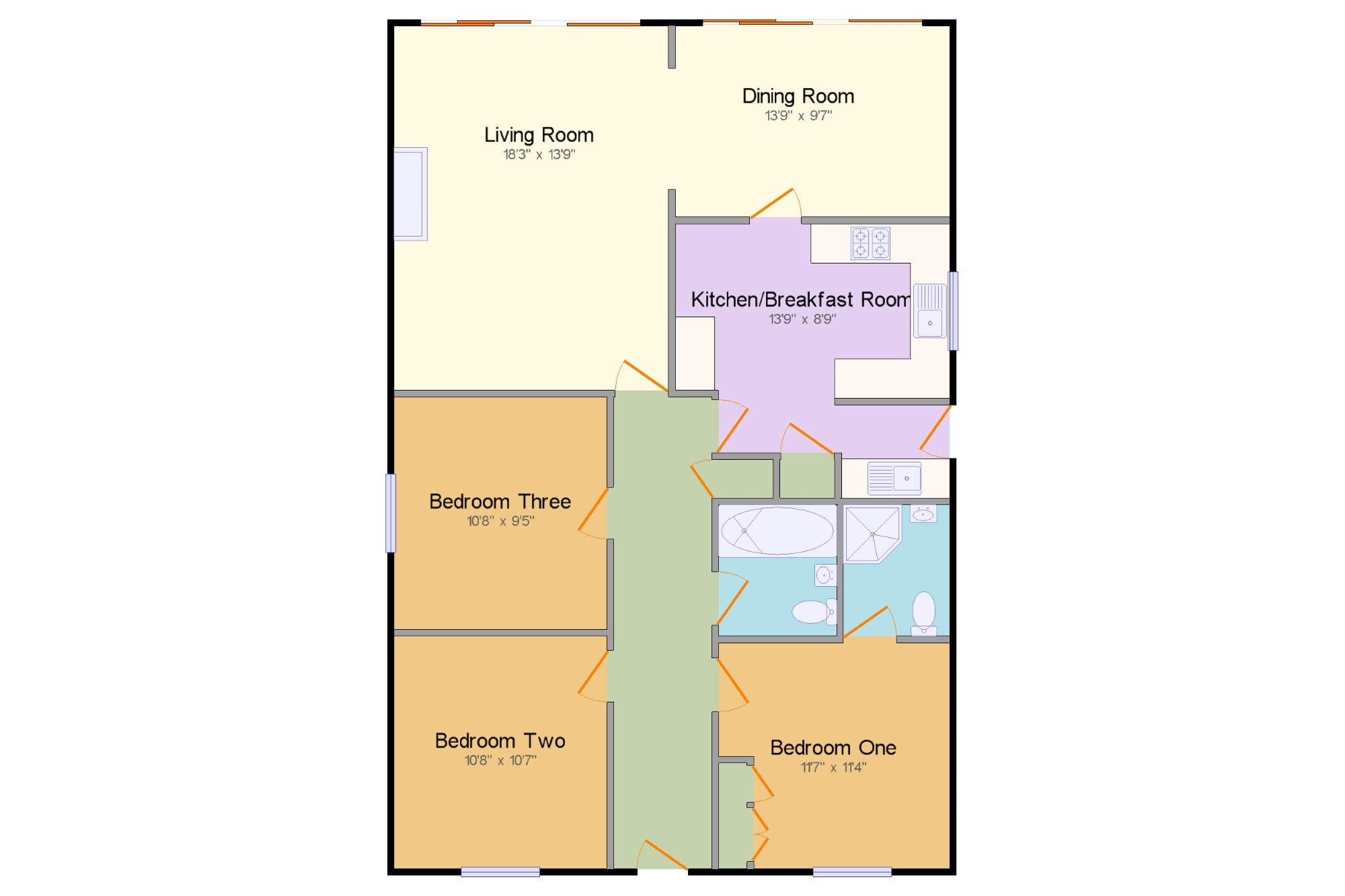 3 Bedrooms Bungalow for sale in Shoreham Road, Small Dole, Henfield, West Sussex BN5