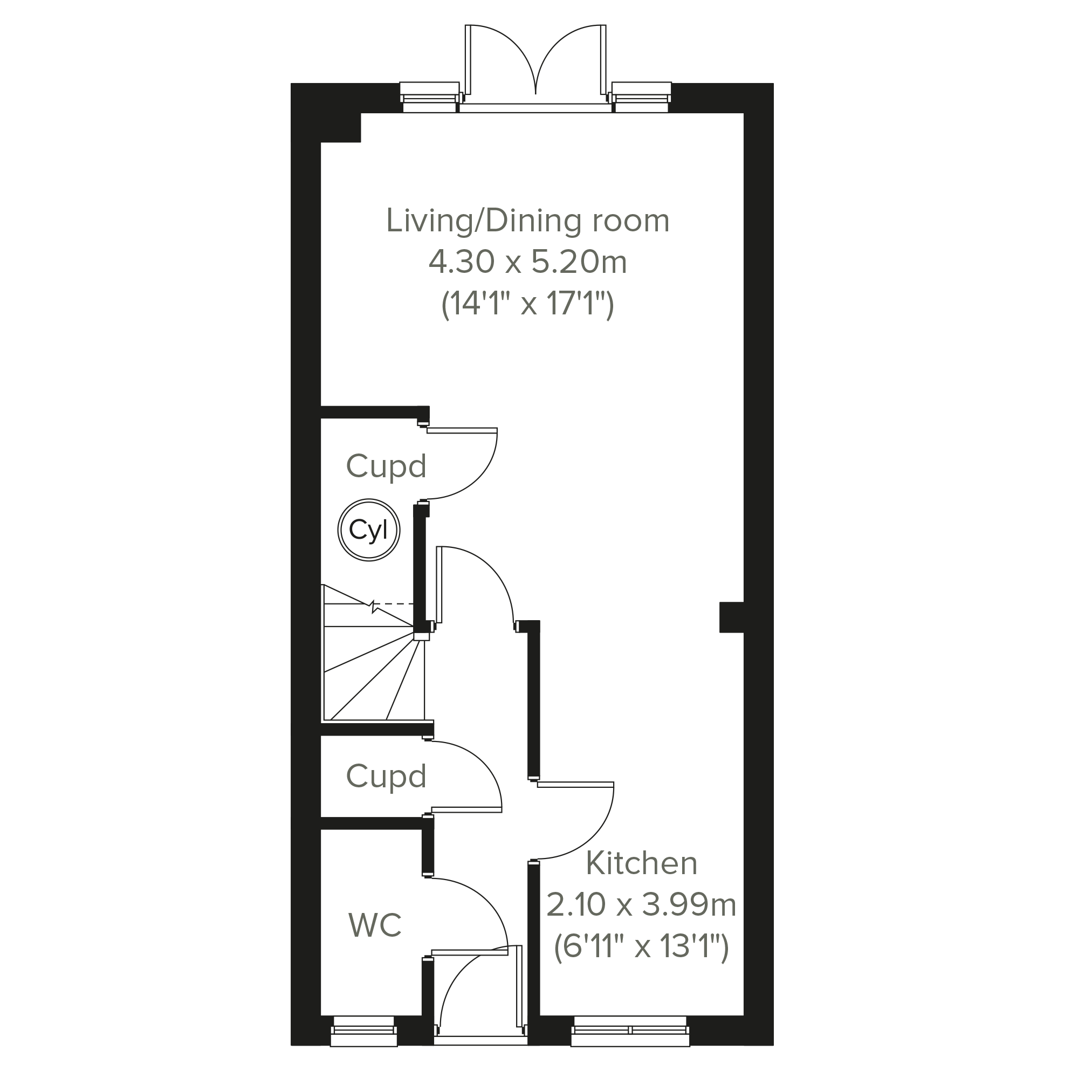 124, Sturt Road, Frimley Green, Camberley floorplan