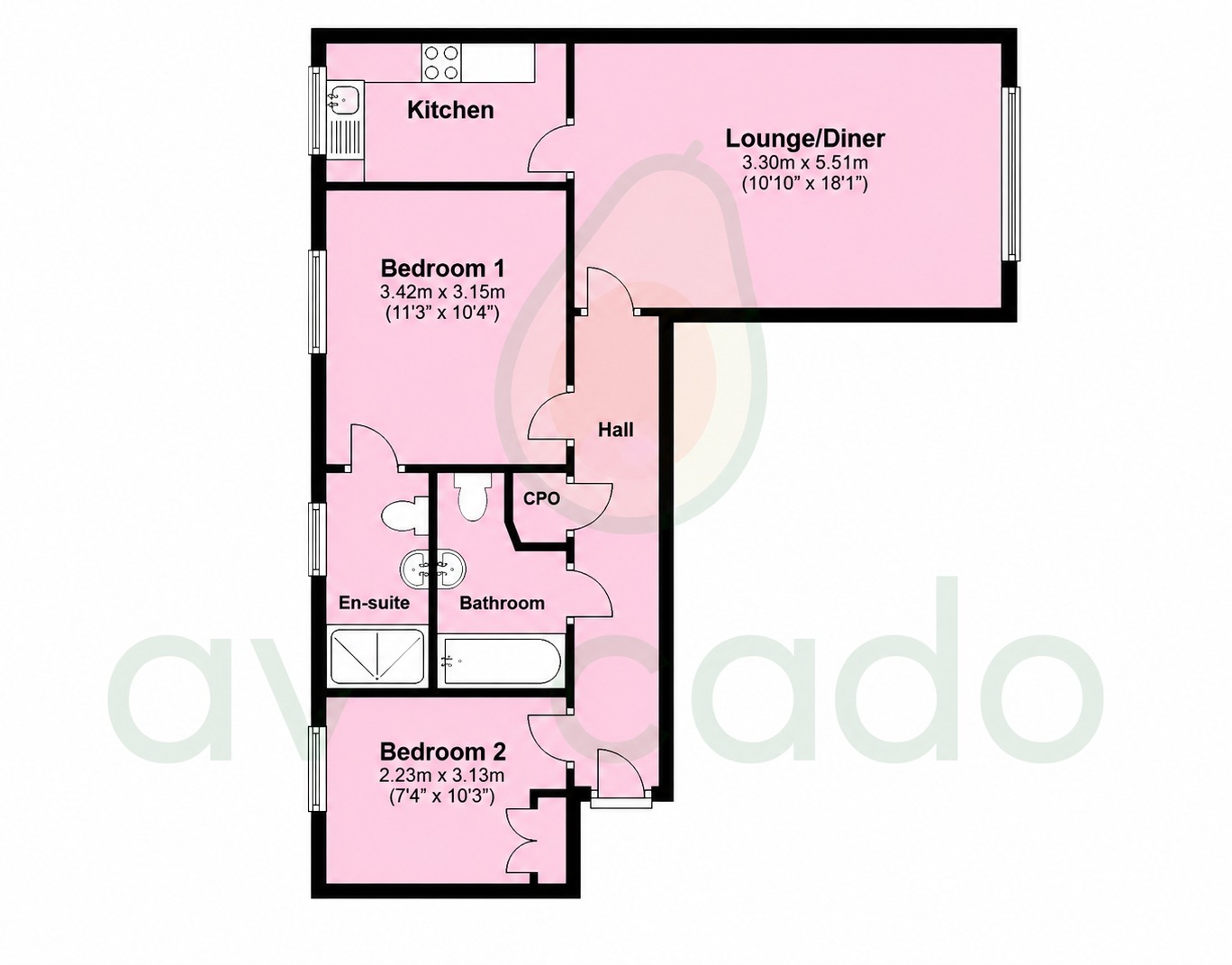 4 Pennyroyal House, 46 Celsus Grove, Wiltshire floorplan