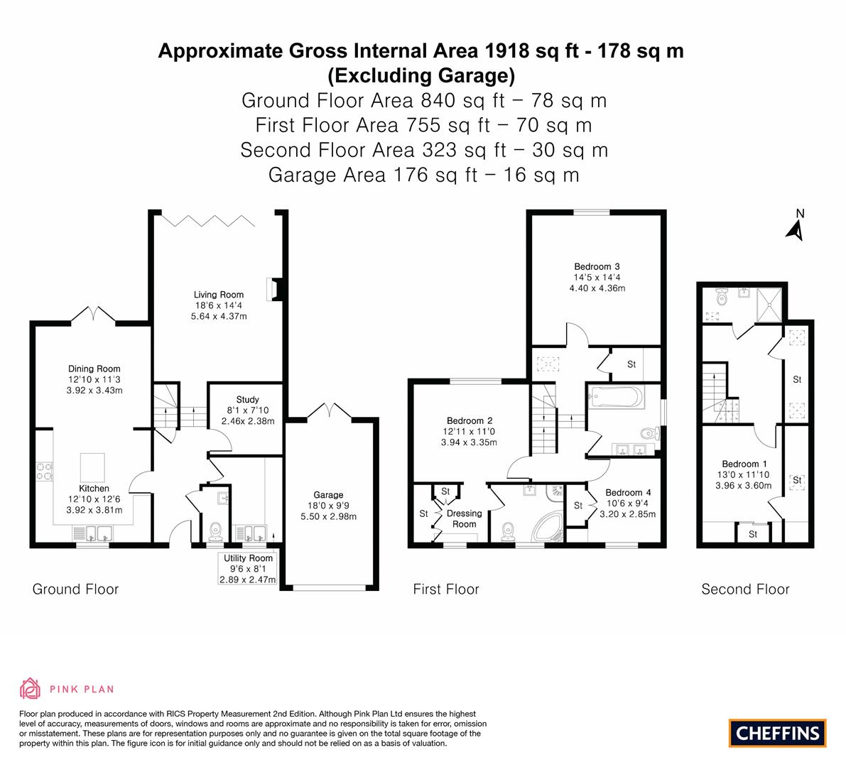 24, Metcalfe Way, Haddenham floorplan