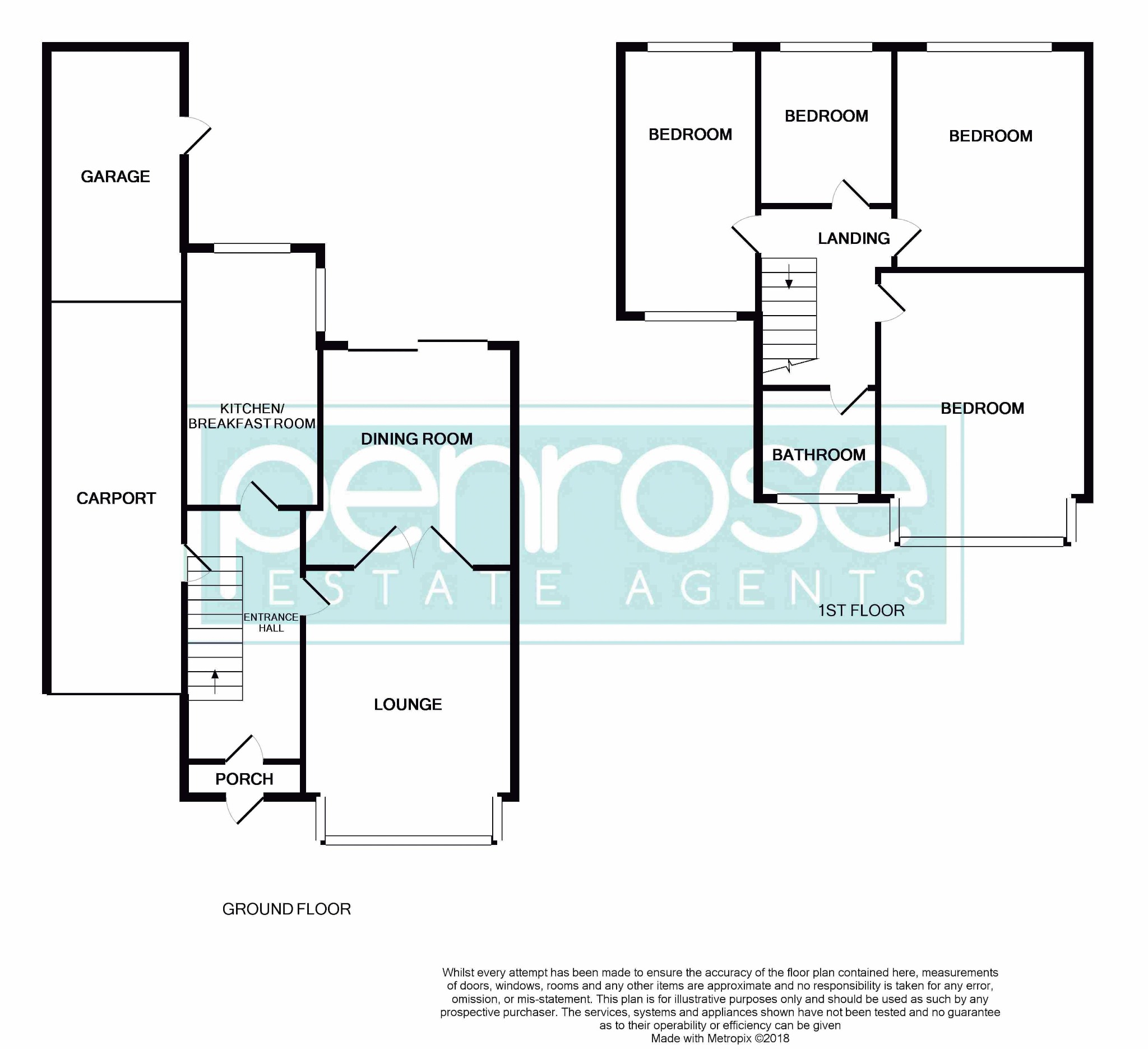 93, Shakespeare Road, Luton floorplan