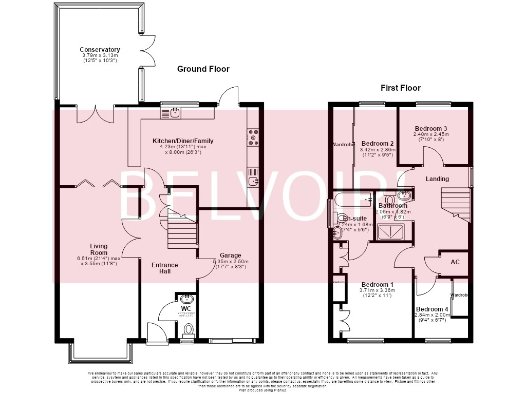 14, Dalby Close, Kettering floorplan