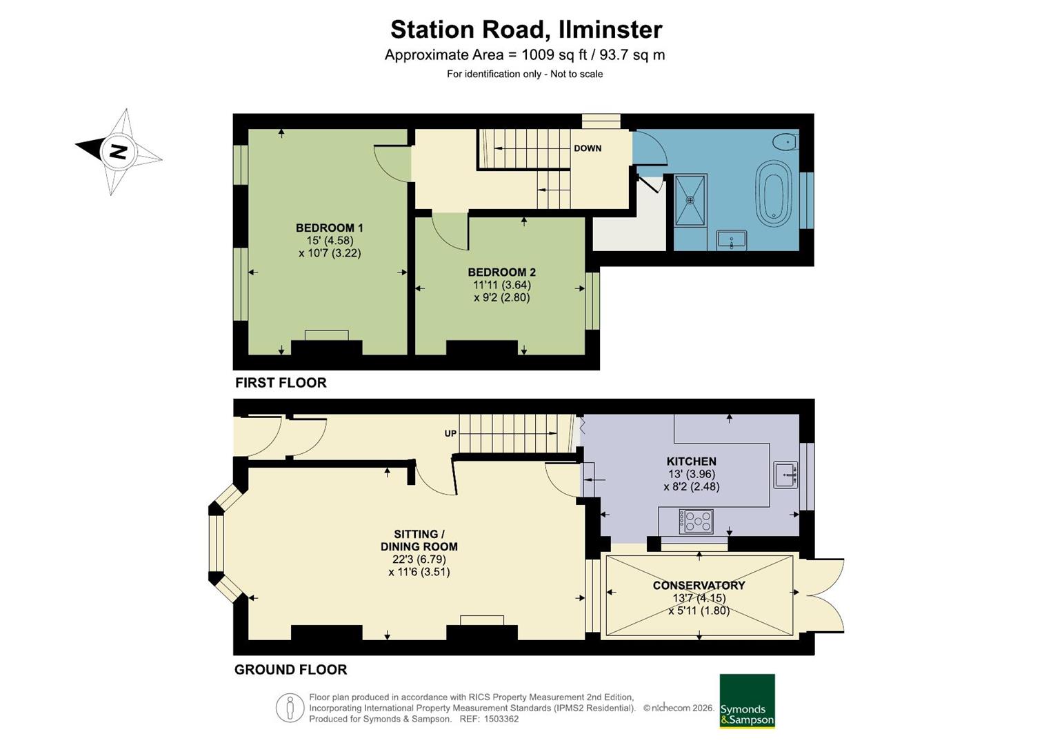 86, Station Road, Ilminster floorplan