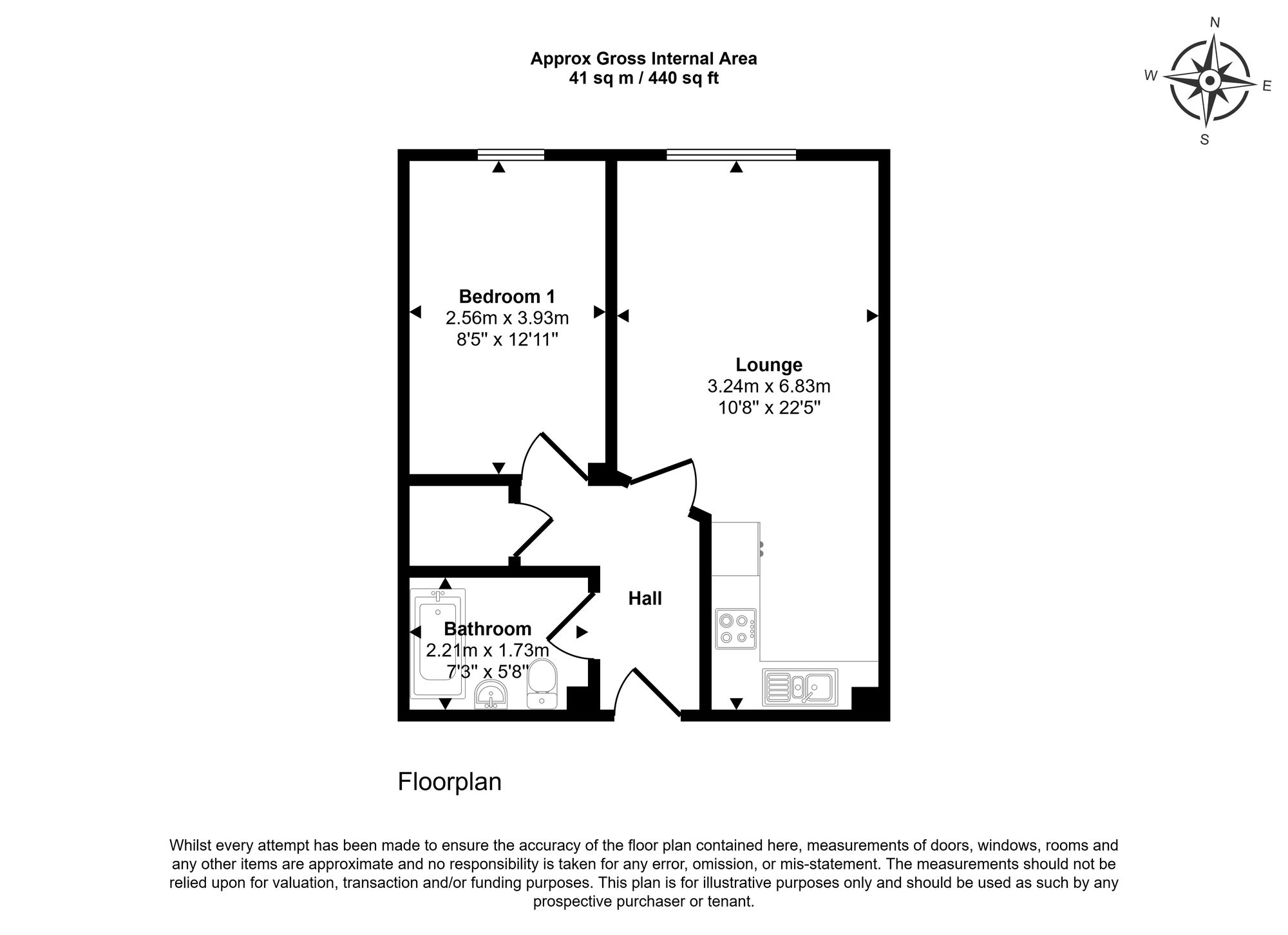 Flat 60, Block B Victoria Riverside Atkinson Street, Leeds floorplan