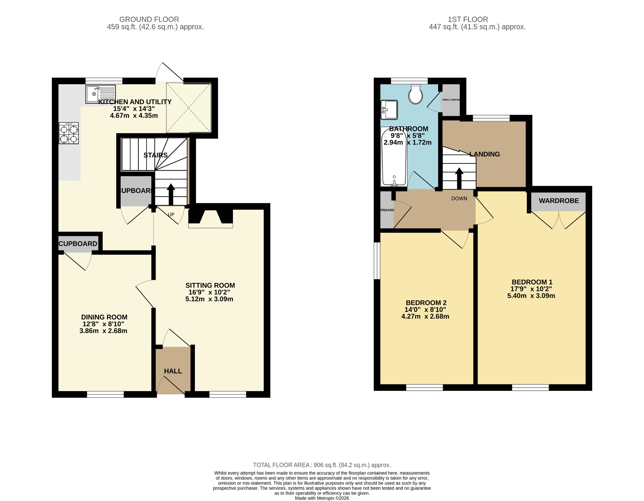 Elmside, Longmeadow Road, Exmouth floorplan
