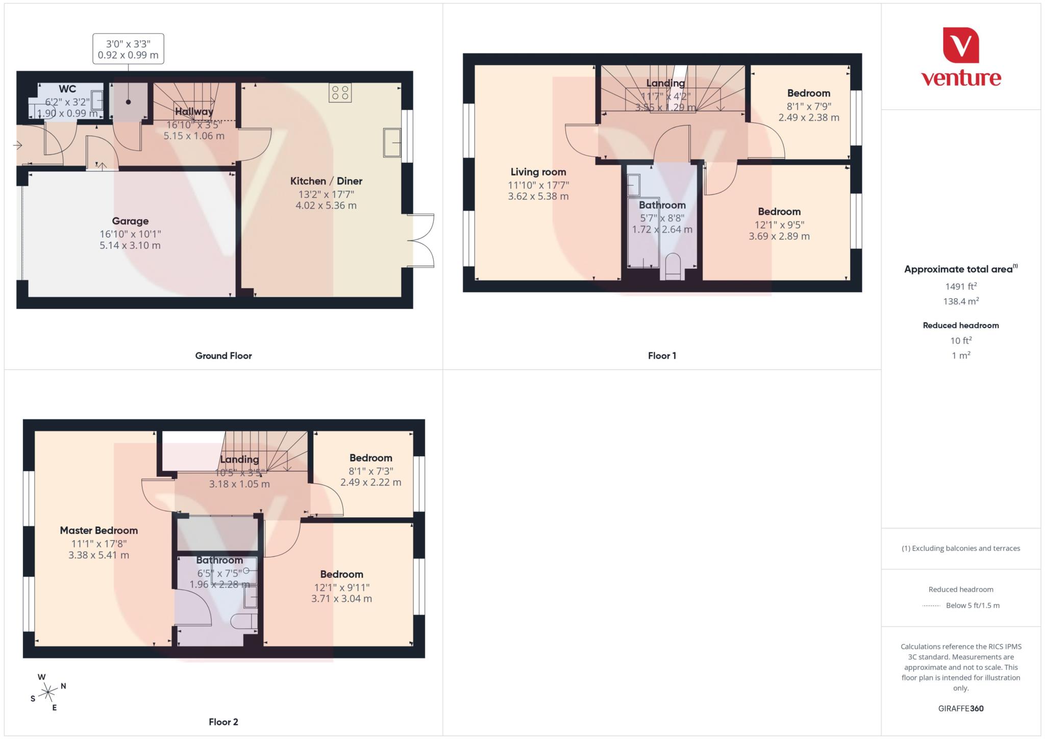 5, Challney Gardens, Luton floorplan