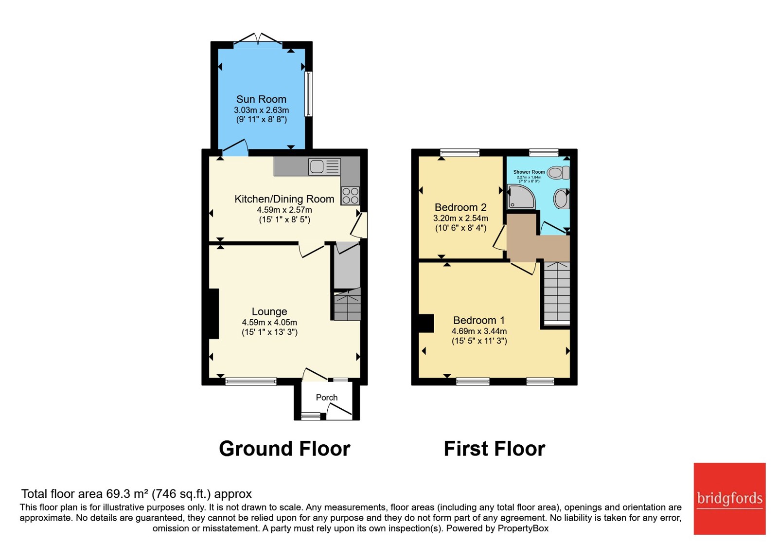 2, Church View, Cheshire floorplan