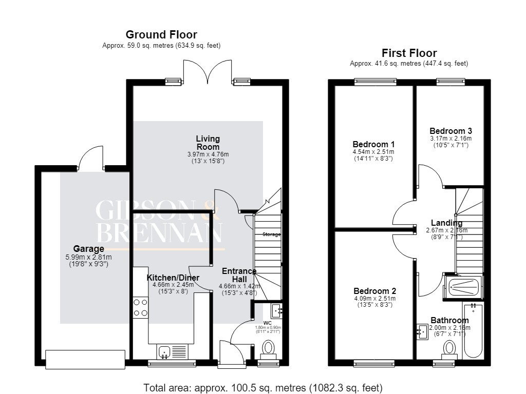 5 Lindsell Lane, Basildon, Essex floorplan