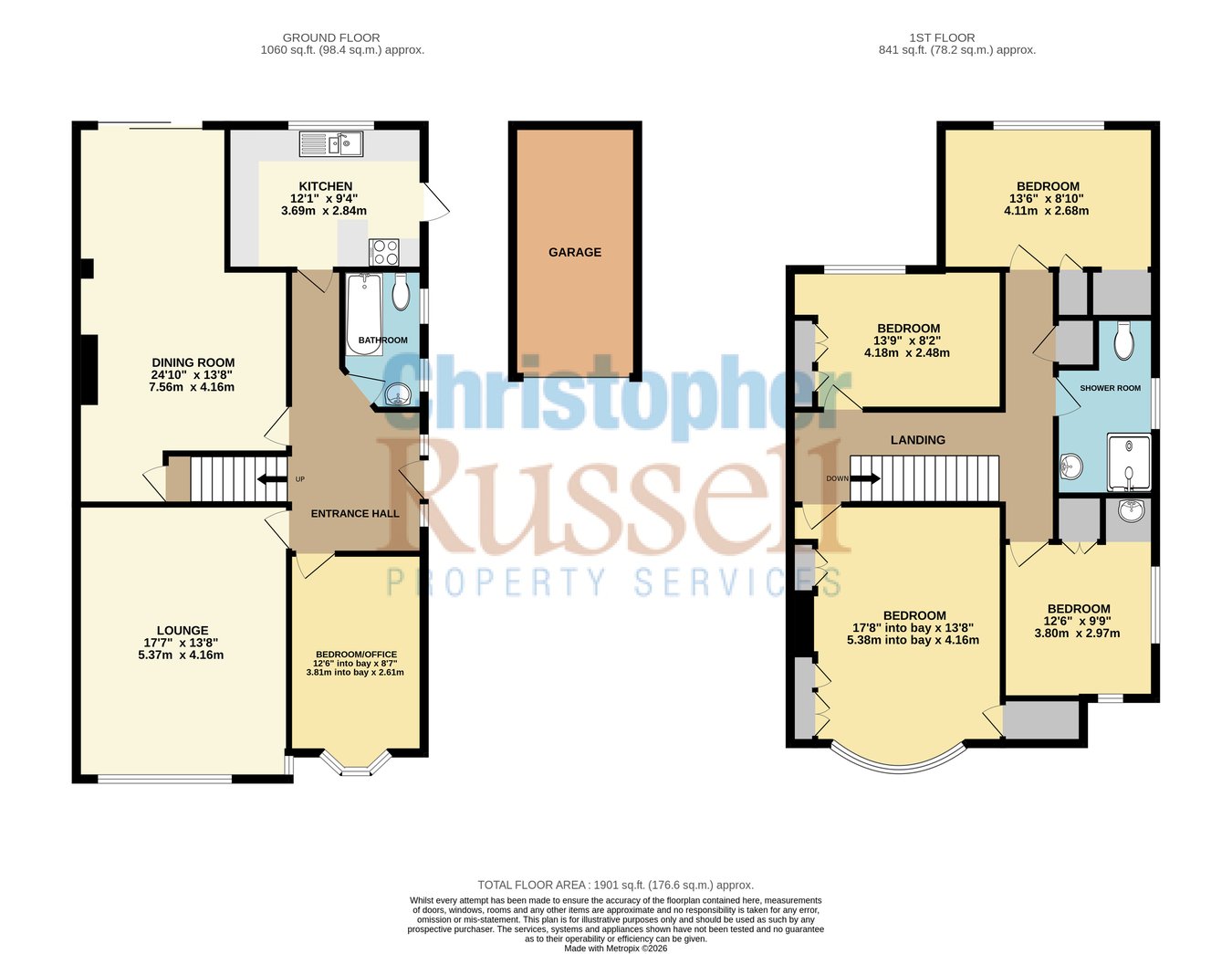 127, Walton Road, Sidcup floorplan