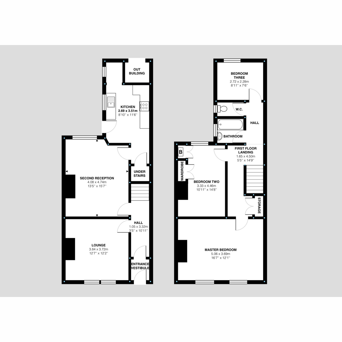 East View Terrace, Blackburn floorplan