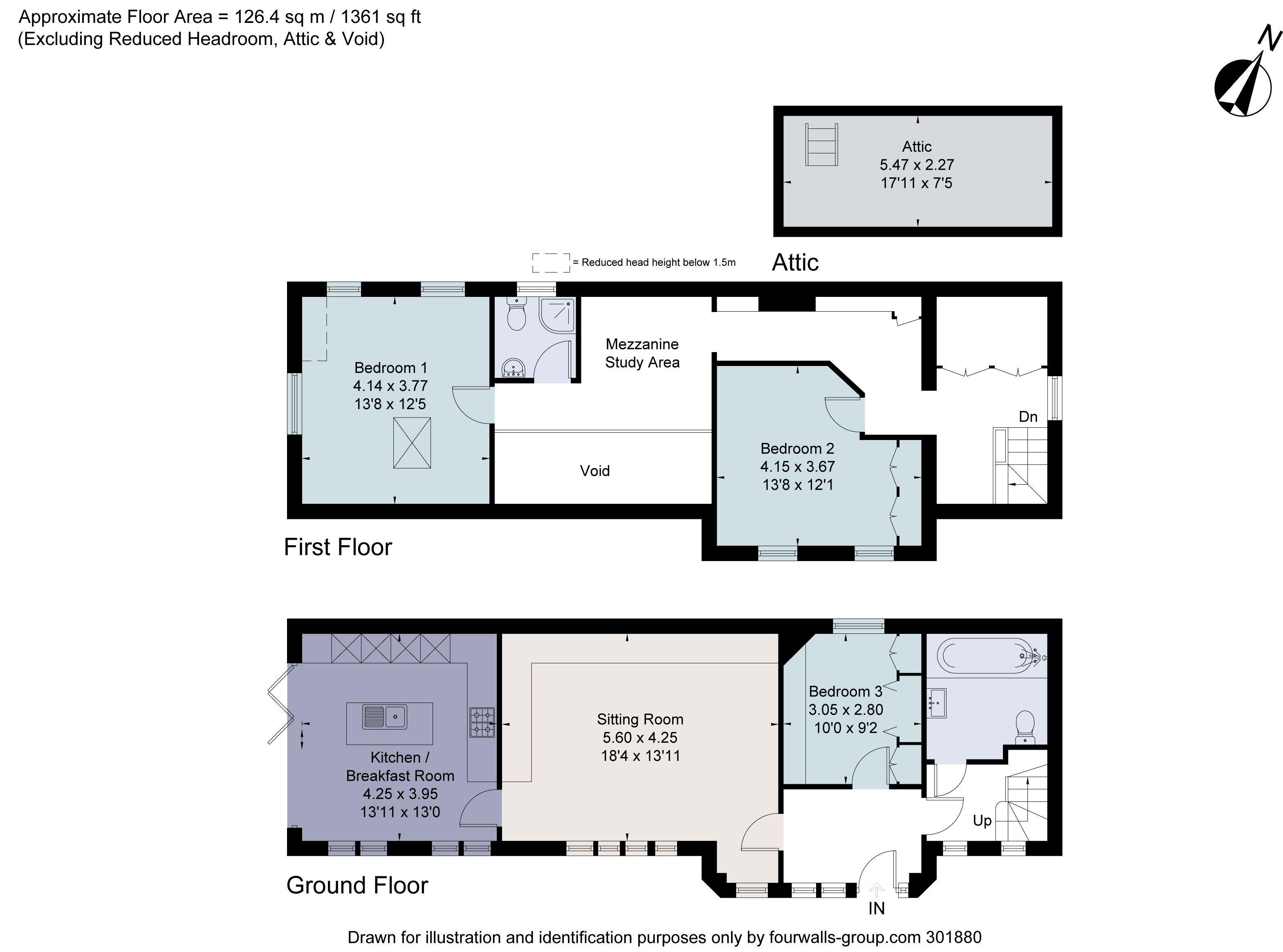 The Coach House, 10, Church Street, Hertfordshire floorplan