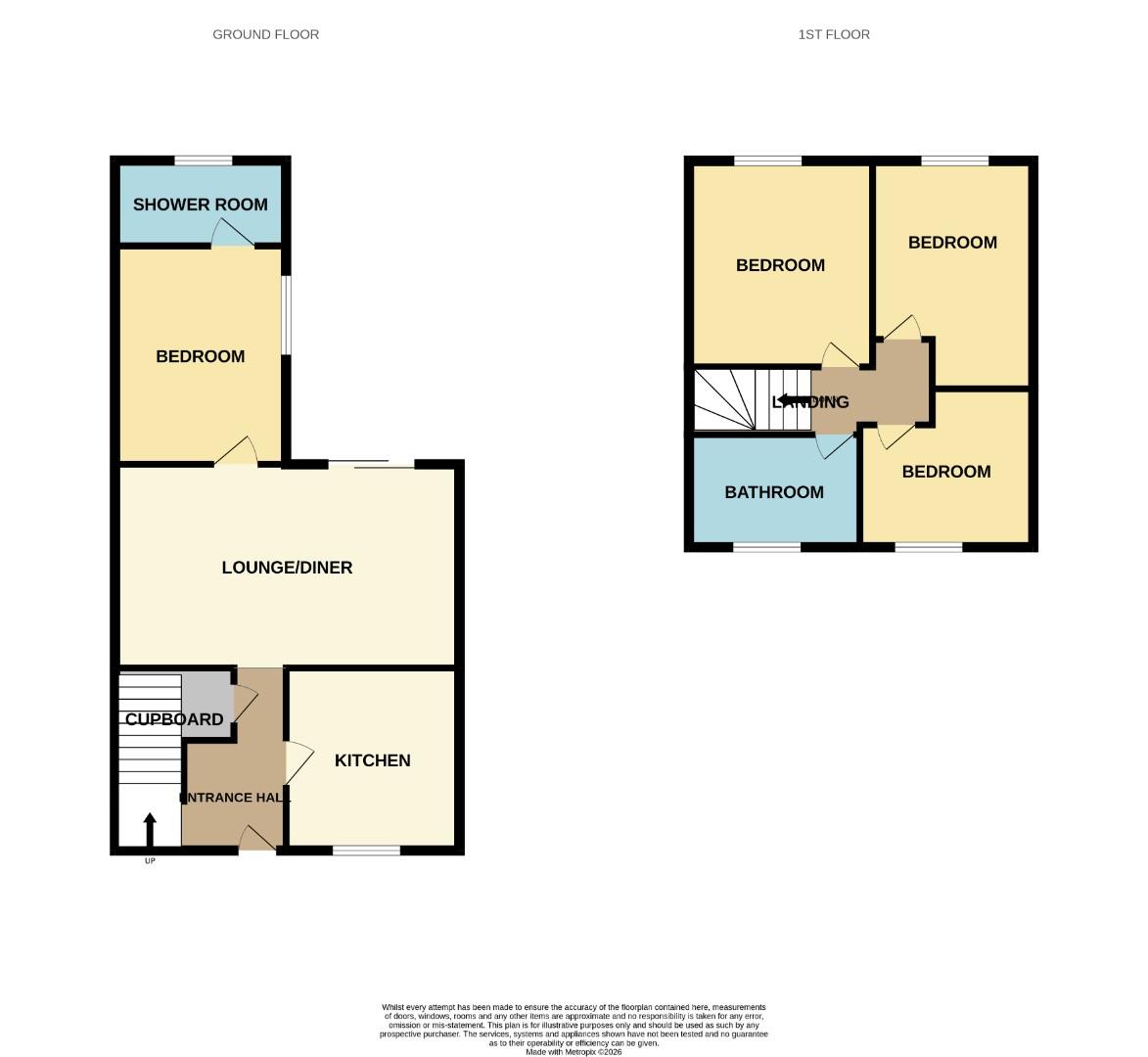 69, Kingsley Walk, Winsford floorplan