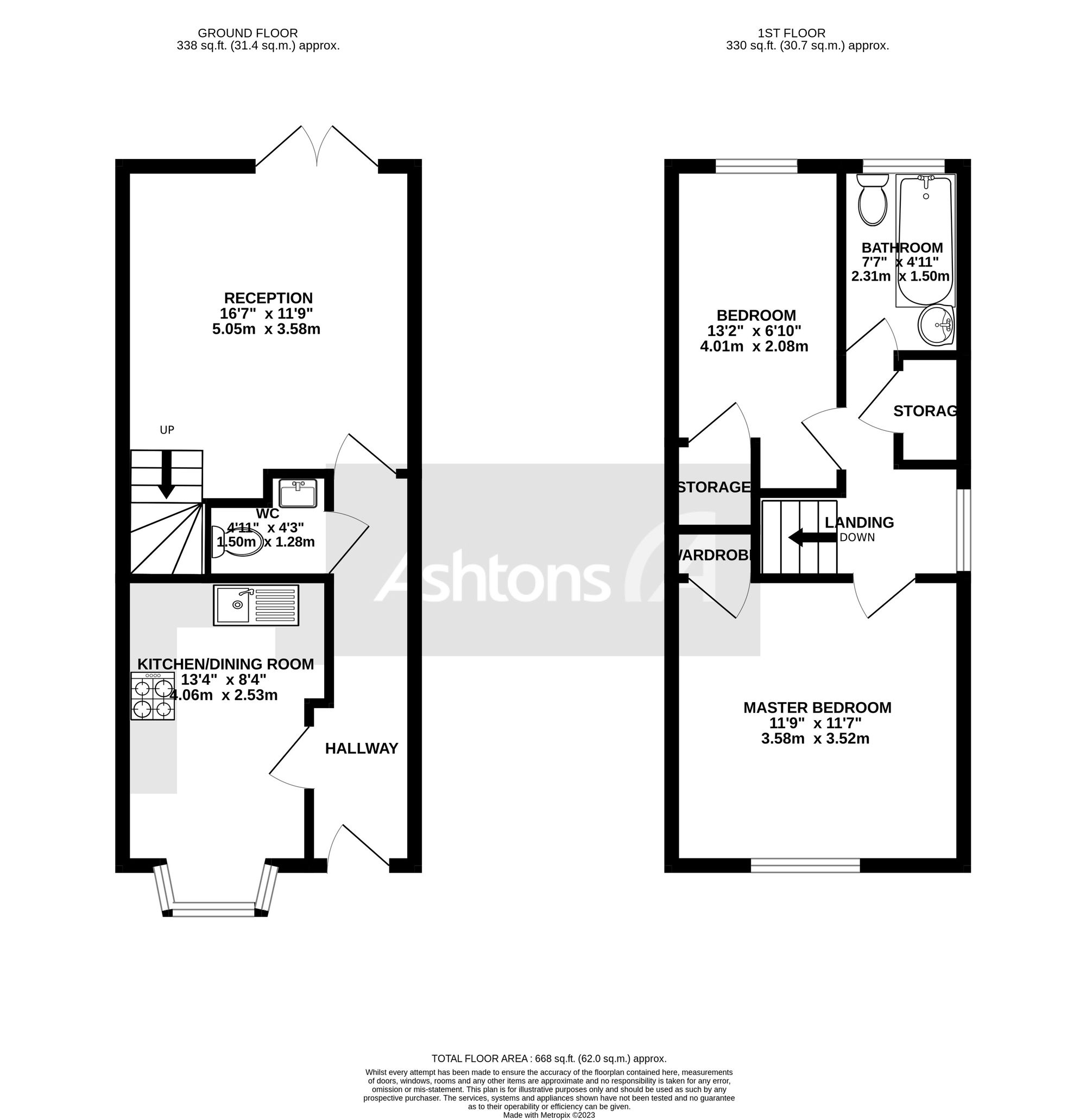 16 Plumley Mews, St. Helens floorplan