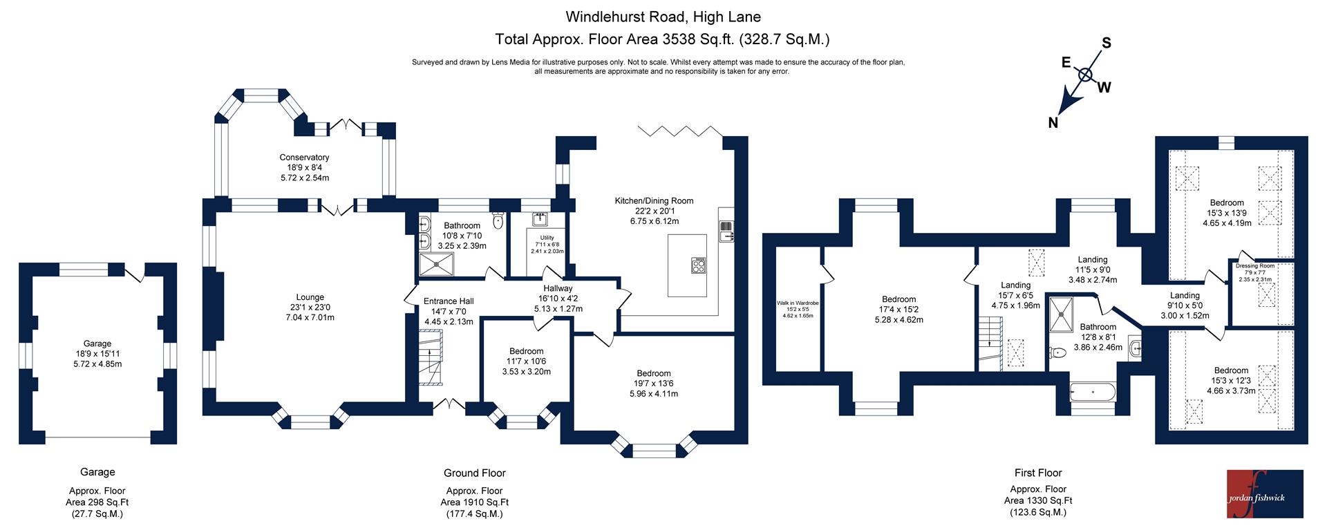 100, Windlehurst Road, Stockport floorplan