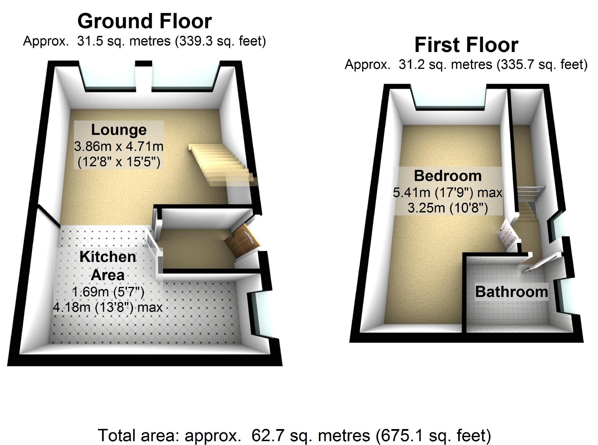 1 Bedrooms Terraced house to rent in Lakeside, Tring HP23