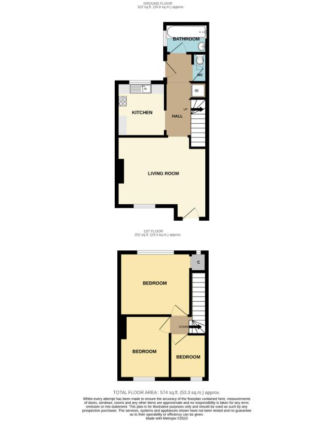 140, Titchfield Road, Carshalton floorplan