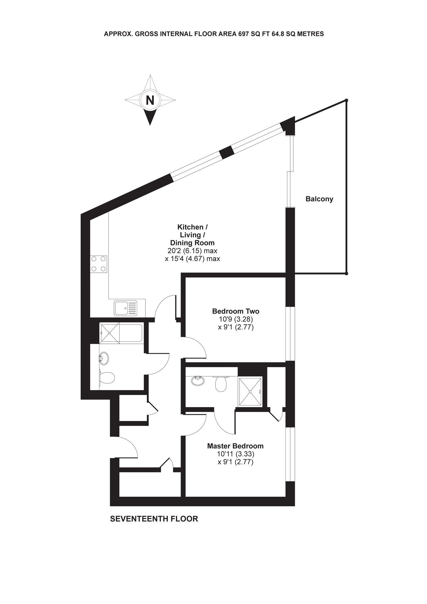 2 Bedrooms Flat for sale in Hewitt, 40 Alfred Street, Reading, Berkshire RG1