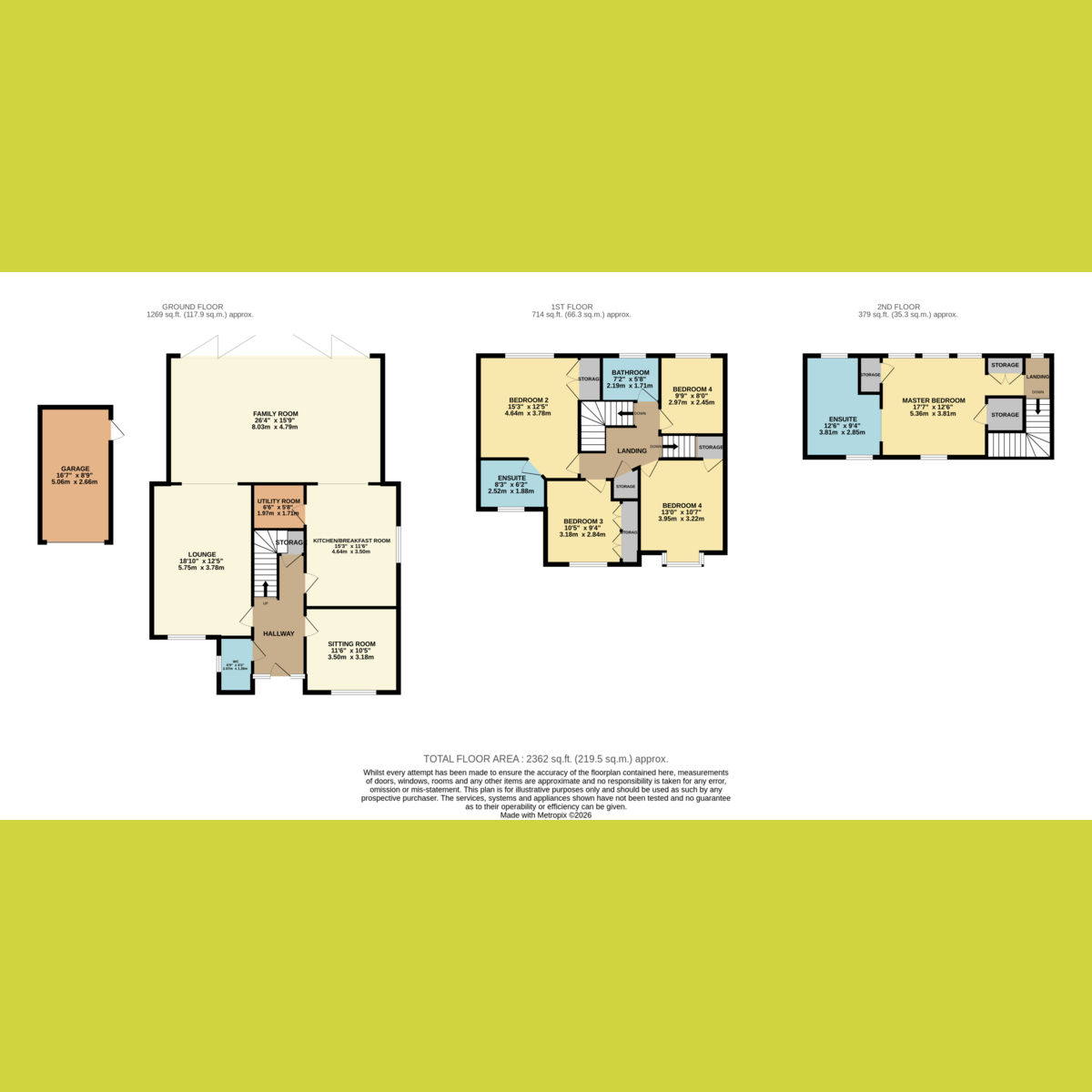 43, Ashingdon Heights, Ashingdon floorplan