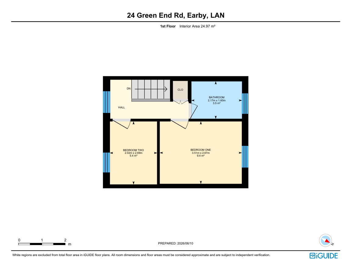24, Green End Road, Earby floorplan