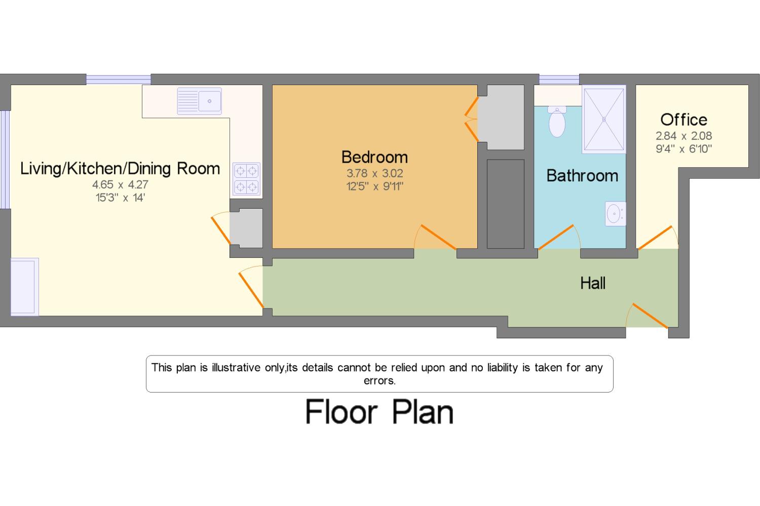 Free property report Flat 2, Beaumont House, 56 Mount Ephraim, Royal
