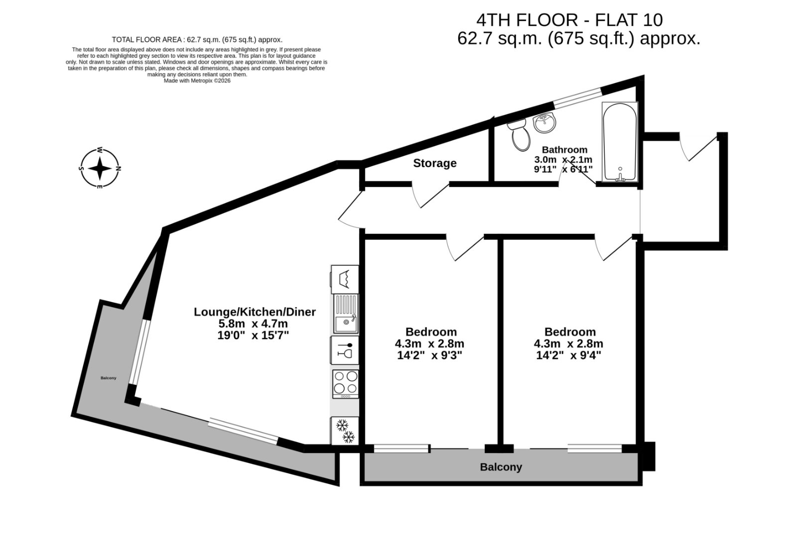 Plot 10 The Belvedere,, Western Undercliff, Royal Harbour Approach, Kent floorplan