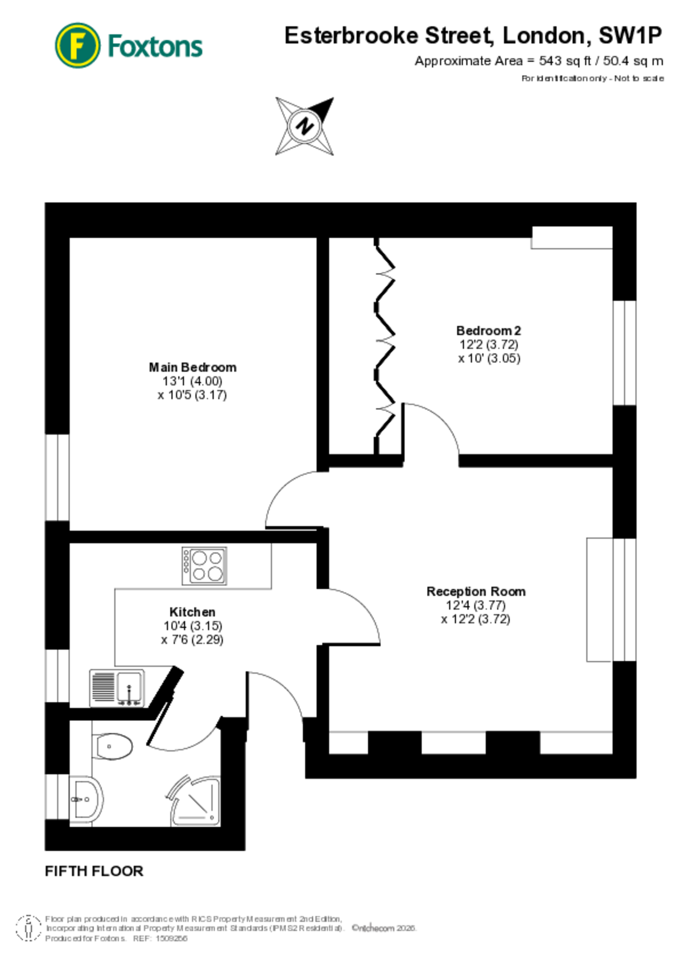Chapter Chambers, Westminster floorplan