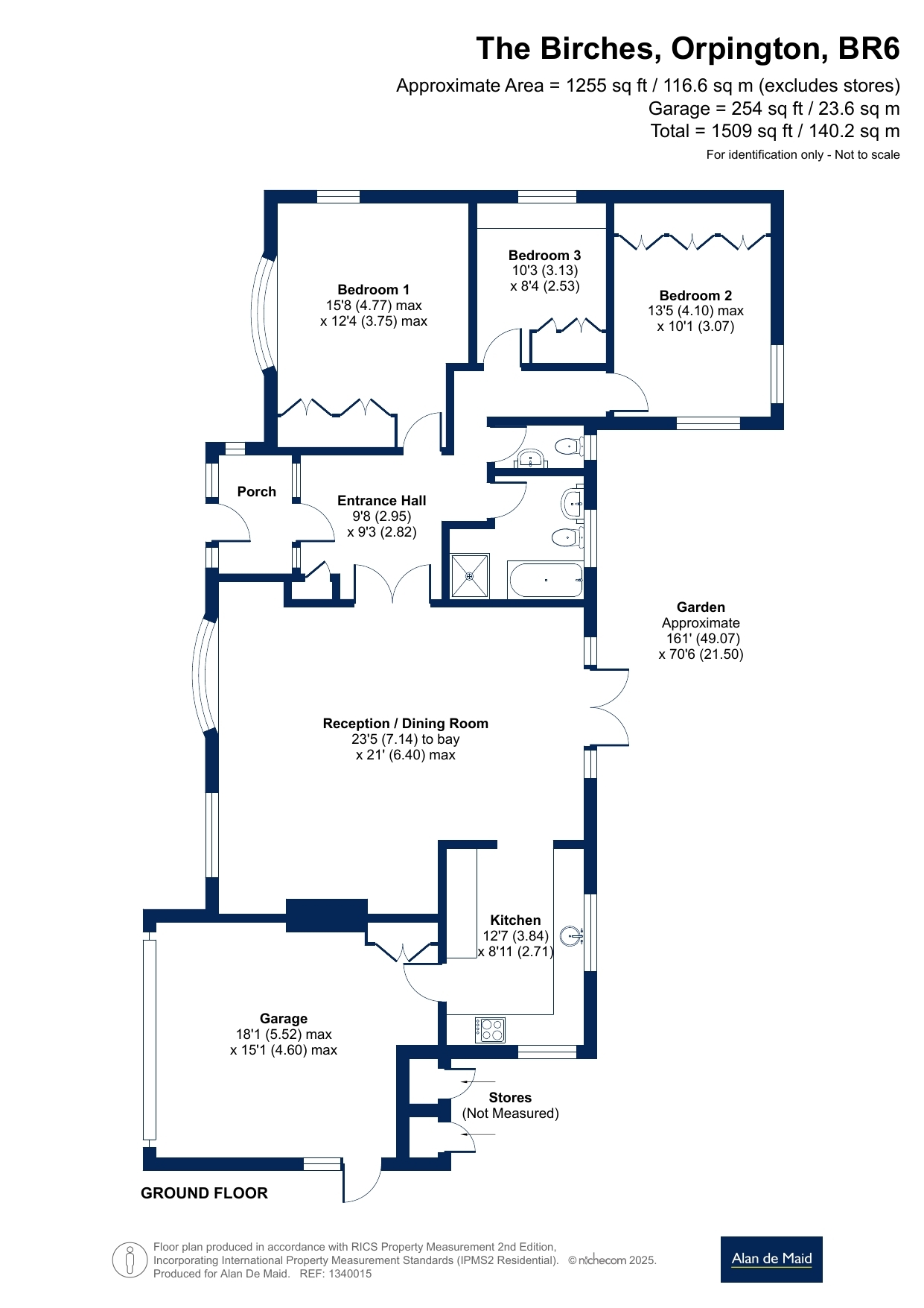 18, The Birches, Orpington floorplan