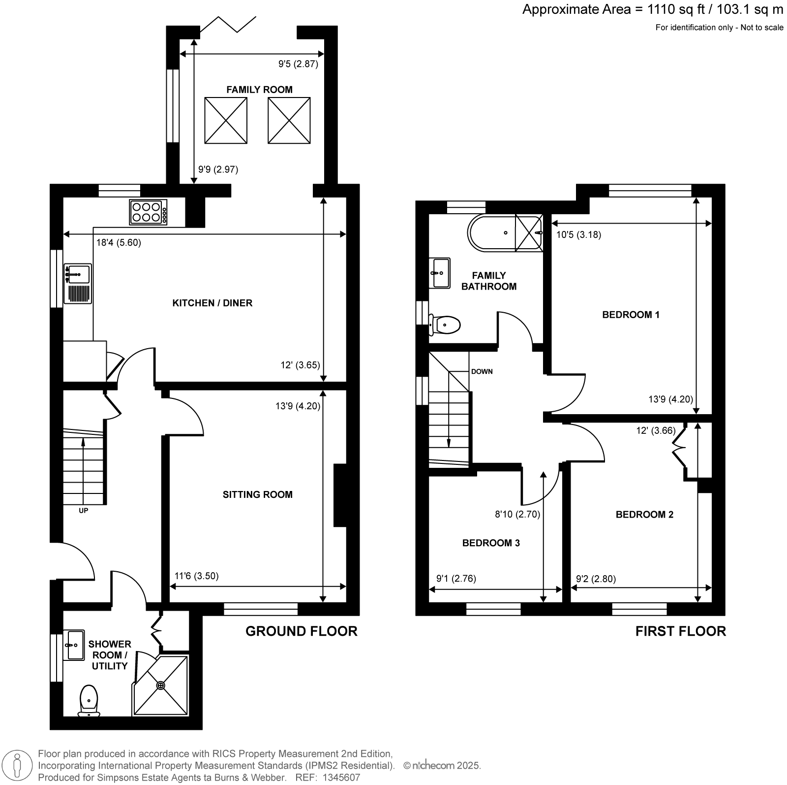 1, Church Lane, Farnham floorplan