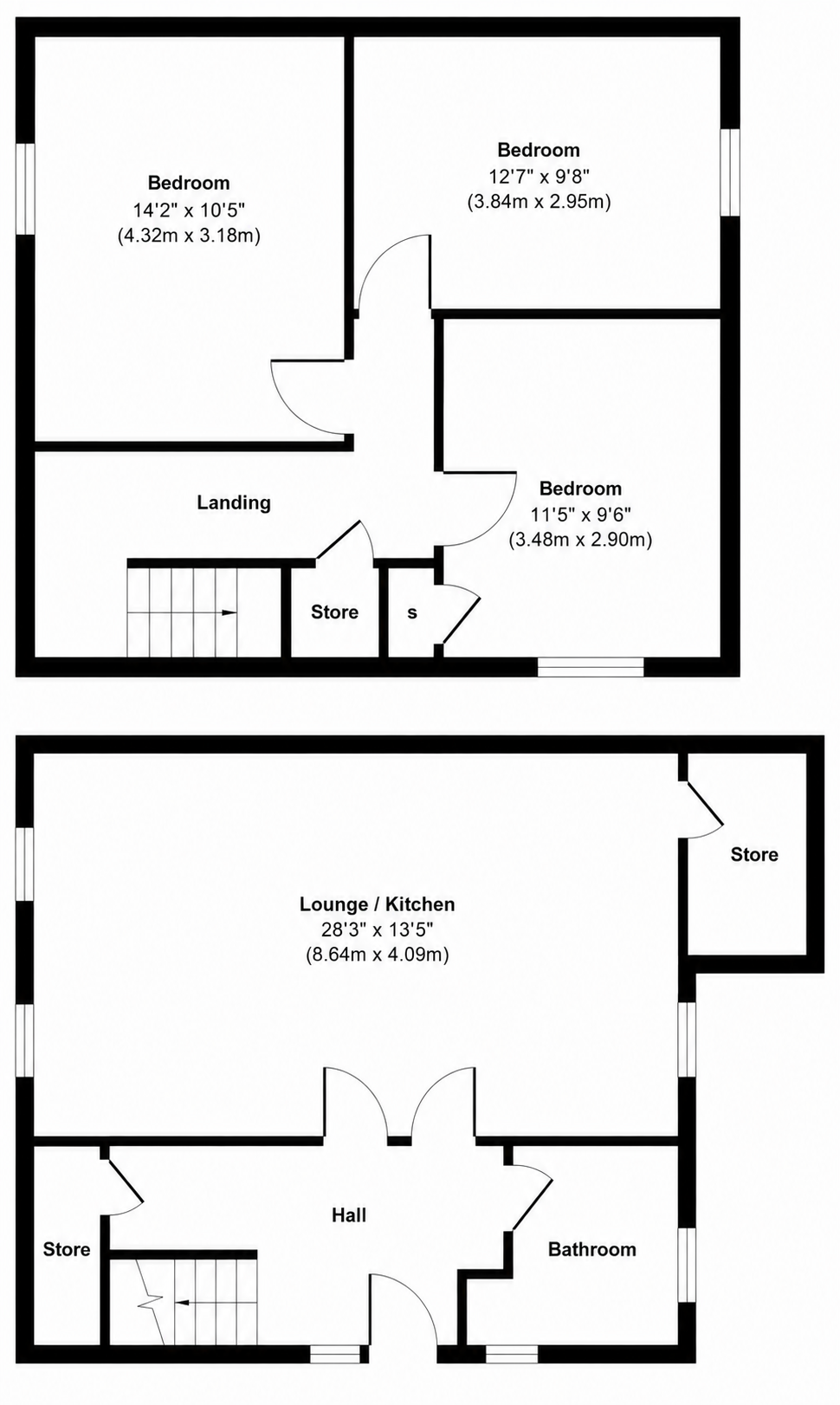 115, Gateside Avenue, Bonnybridge floorplan