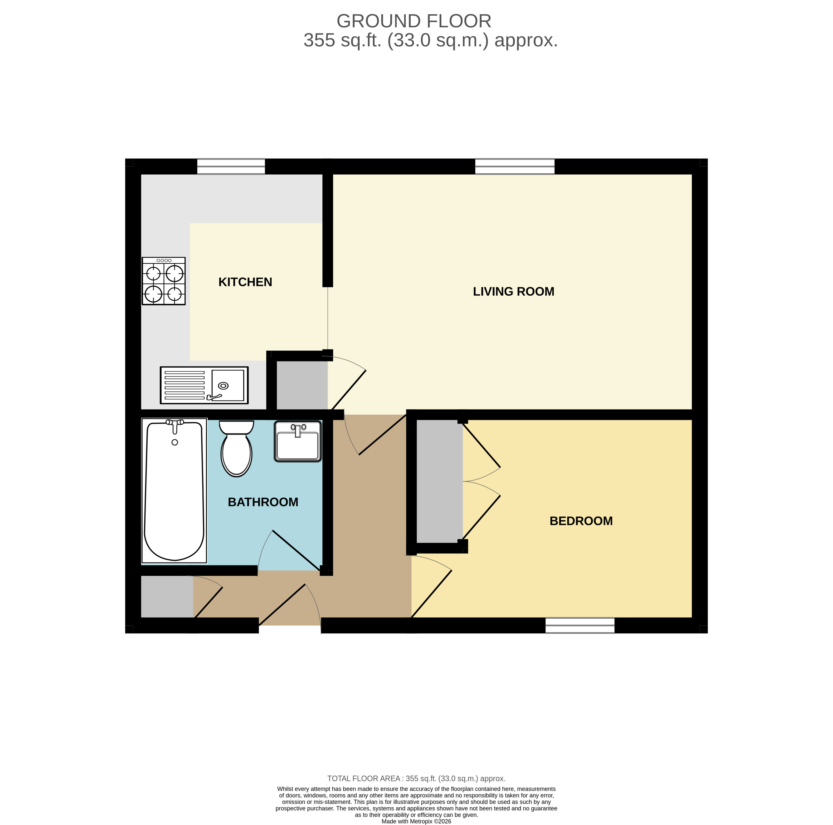 Flat 25, Saxon Court,, London Road, Essex floorplan