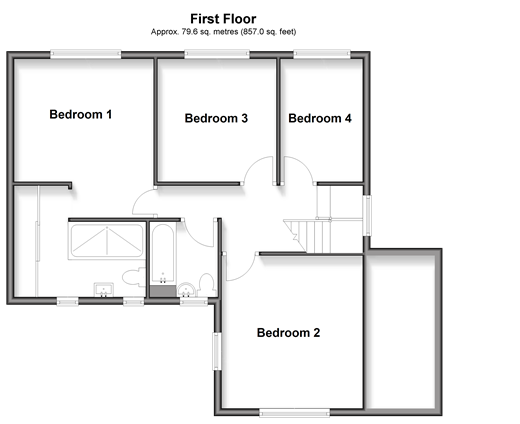 Priory Fields, Eynsford floorplan
