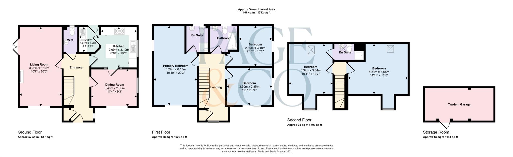 4, Little Copse Close, Canterbury floorplan
