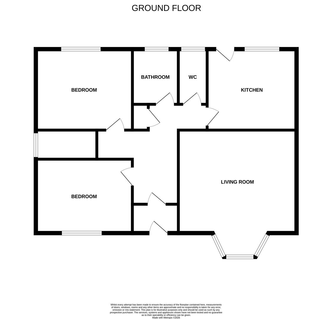 35A, Crown Drive, Inverness floorplan