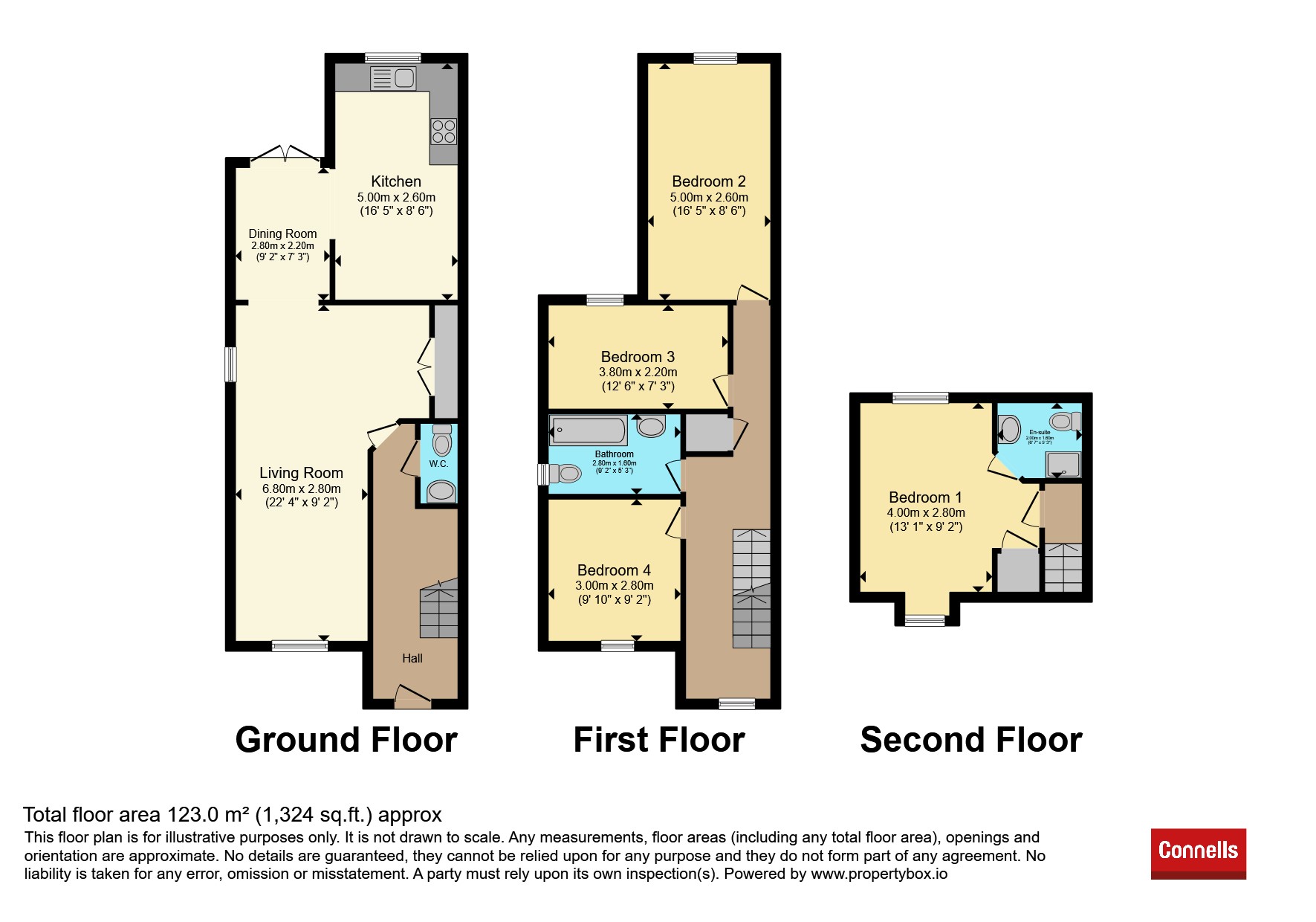 64, London Road, Milton Keynes floorplan
