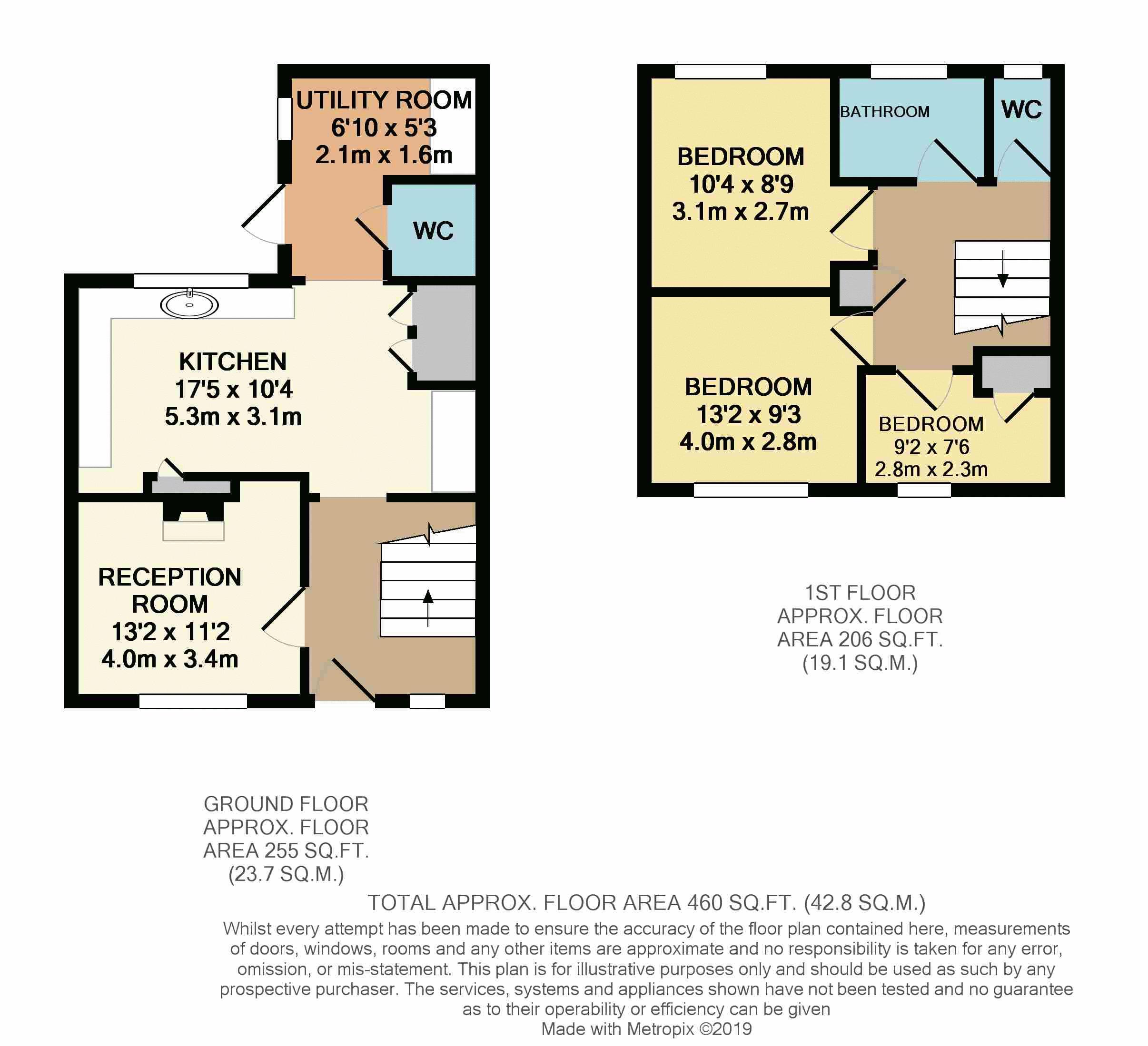 3 Bedrooms Terraced house for sale in Park View Close, Edenbridge TN8