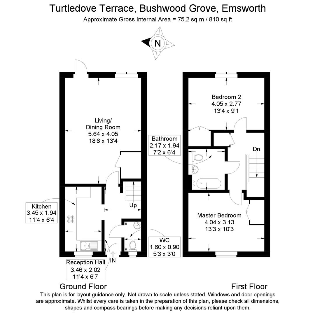 1, Turtledove Terrace, Brushwood Grove, Emsworth floorplan