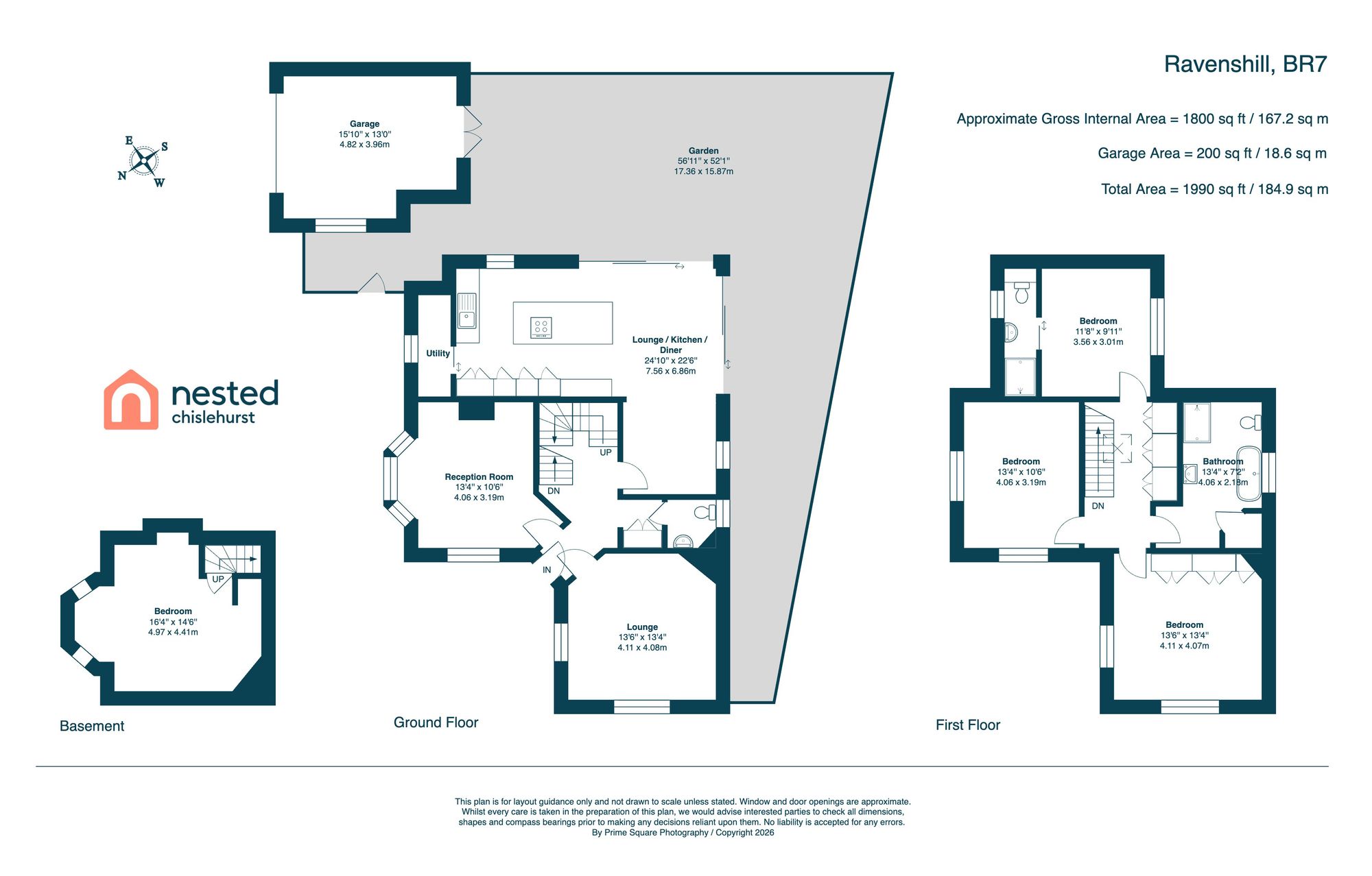14 Ravenshill, Chislehurst floorplan
