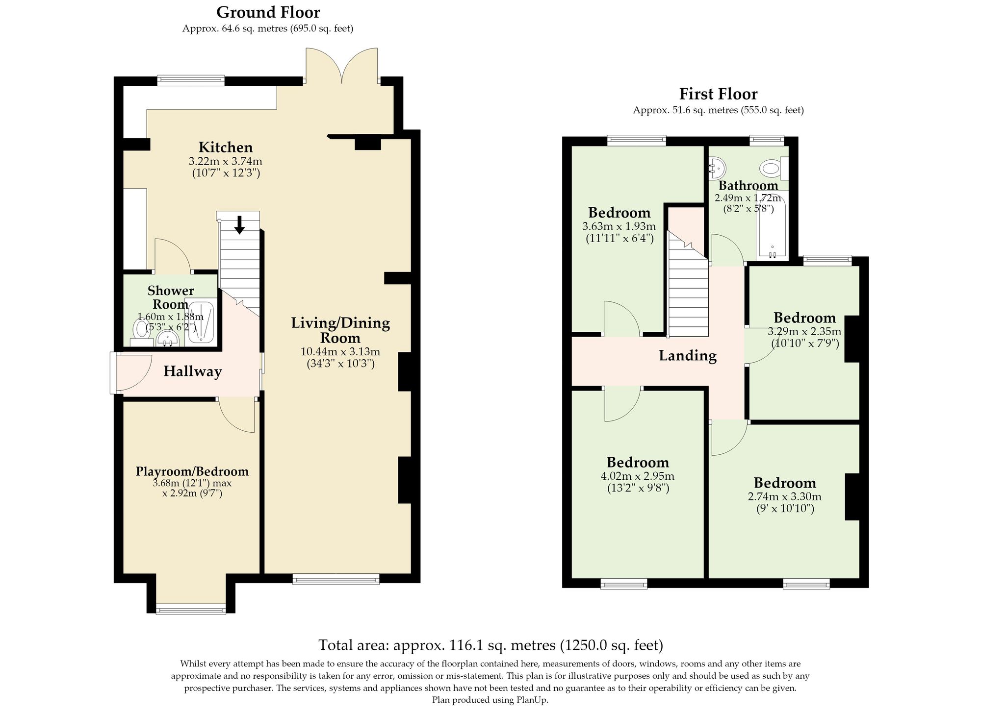 34 Kemps Lane, Beccles floorplan