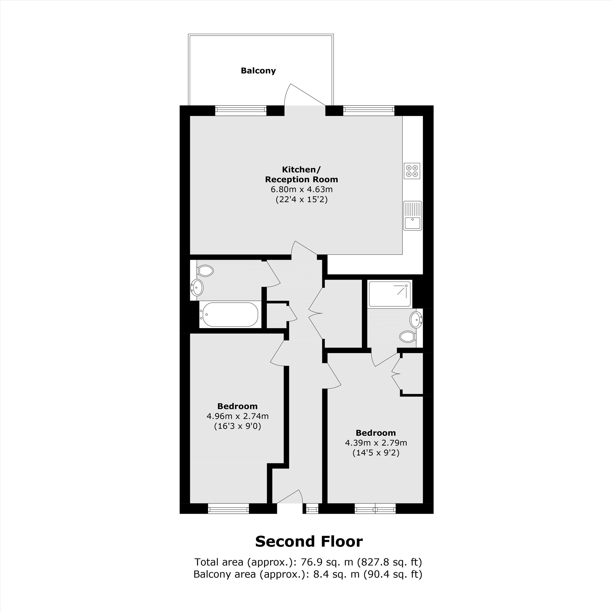 Danson Mews, London floorplan